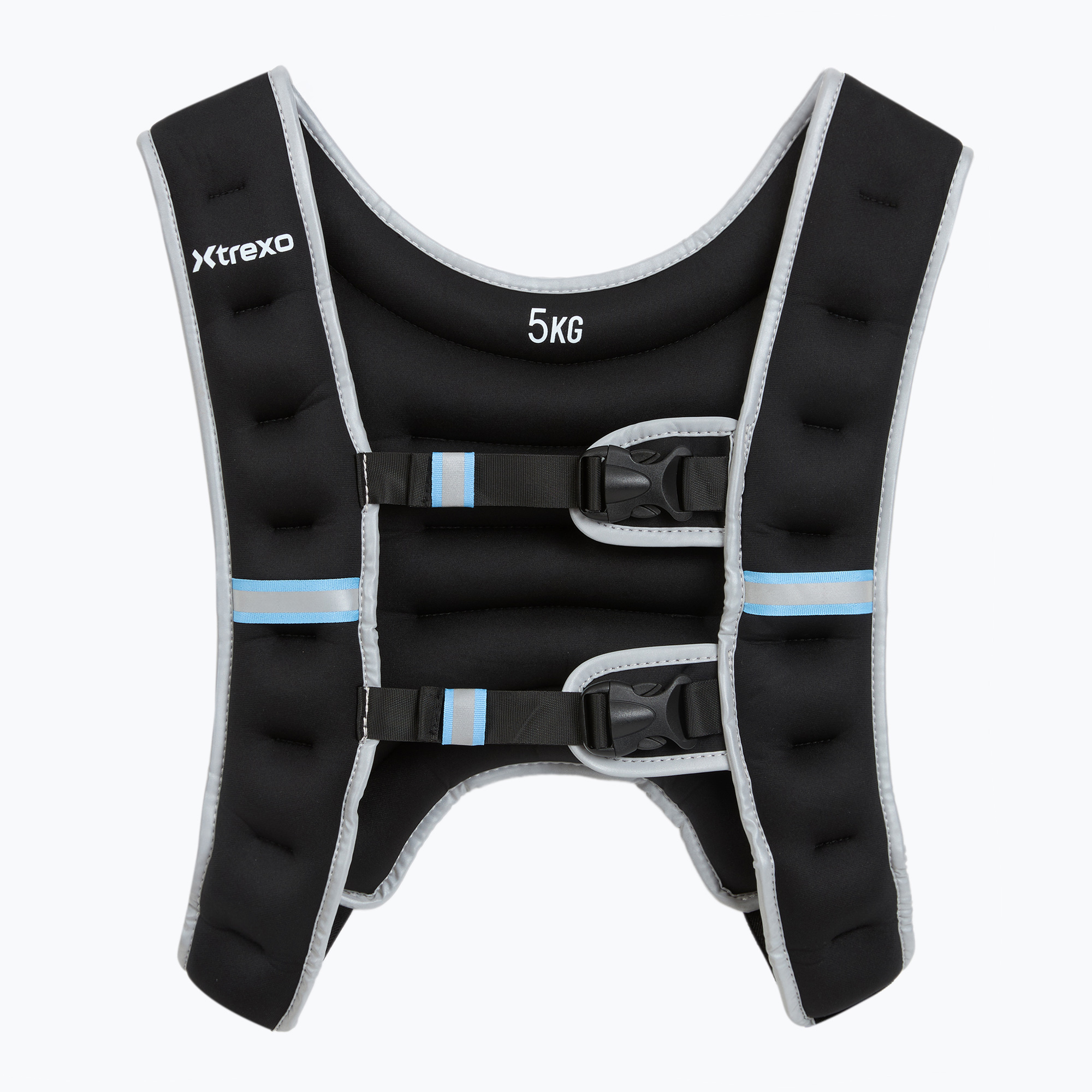 XTREXO veste de antrenament cu greutăți negru WV-05
