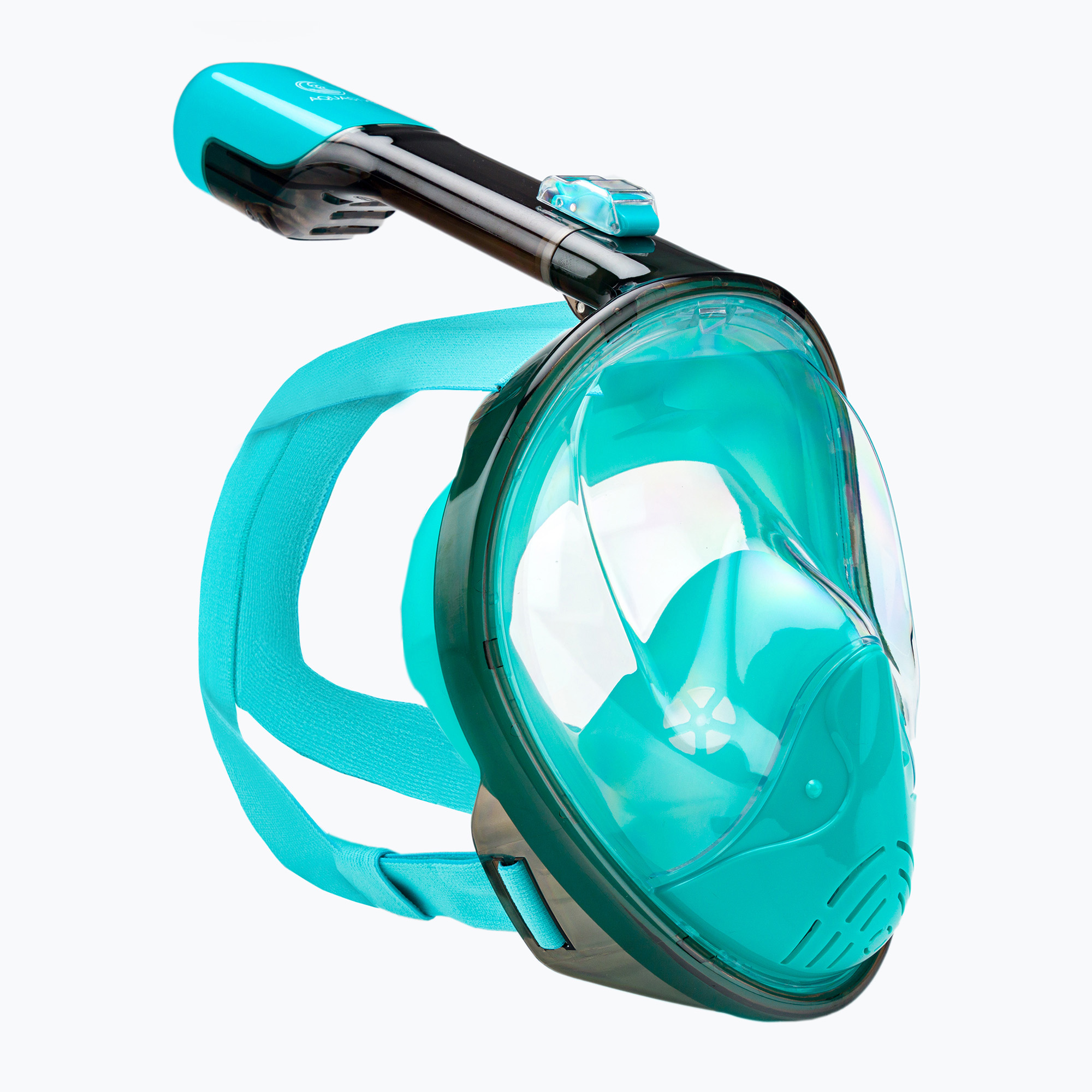 Maska pełnotwarzowa do snorkelingu AQUASTIC SMA-01SN niebieska 