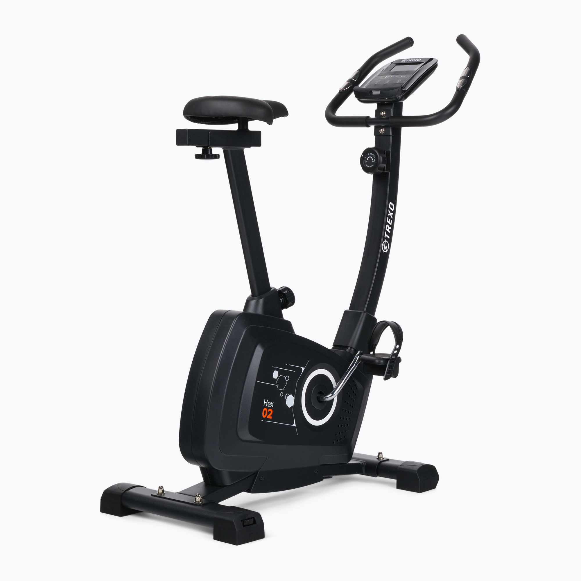 Rower stacjonarny TREXO Hex 02 czarny 