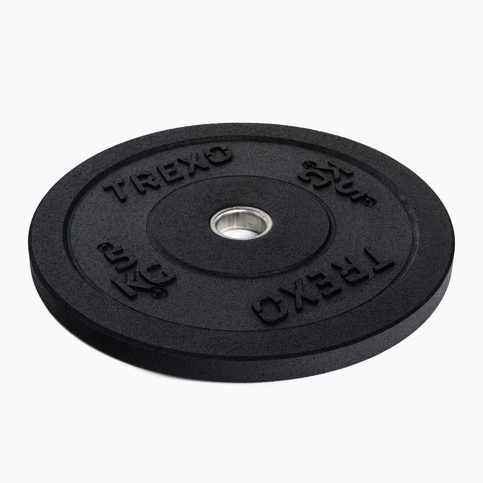 Obciążenie bumperowe olimpijskie TREXO TRX-BMP005 5 kg czarne 