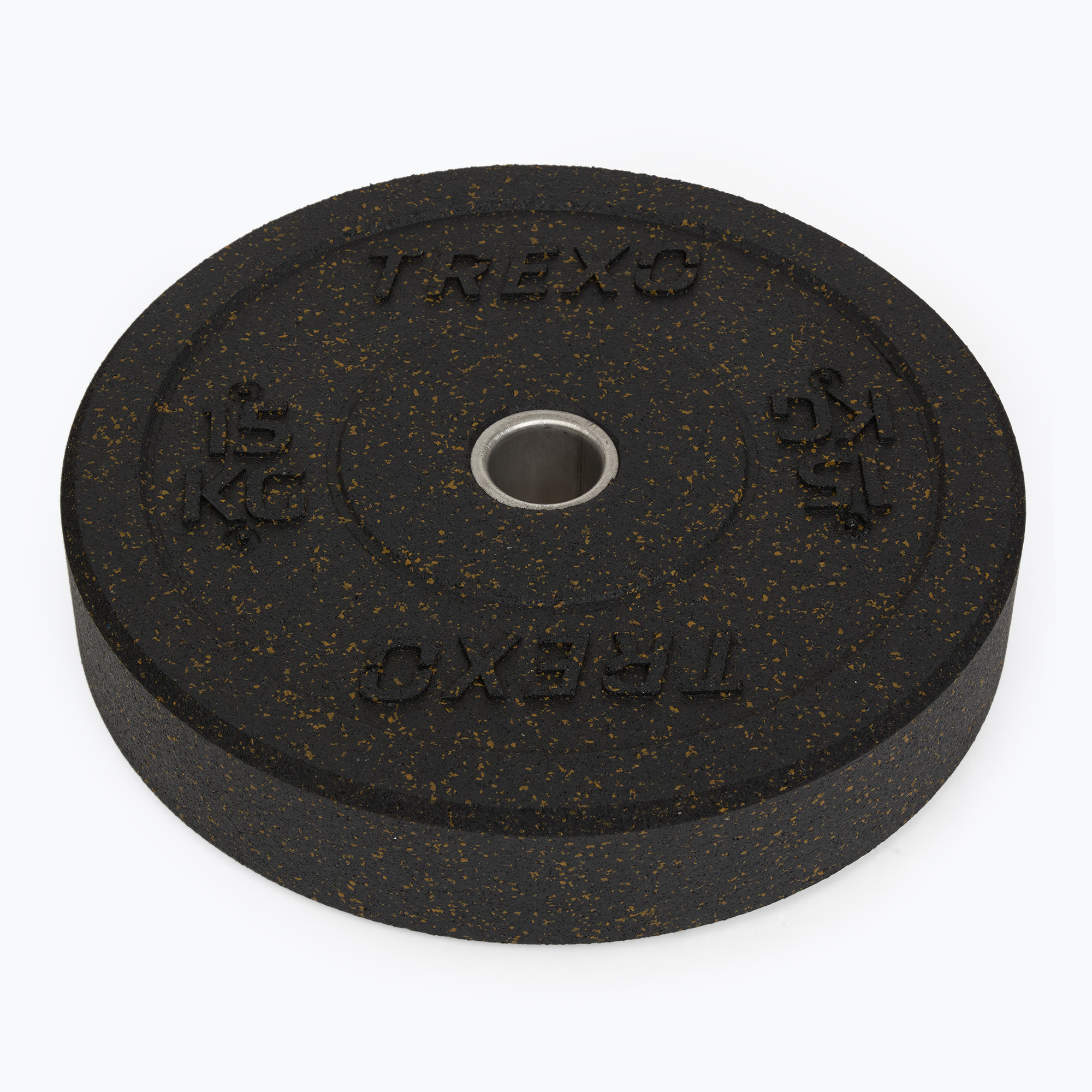 Obciążenie bumperowe olimpijskie XTREXO TRX-BMP015 15 kg czarne 