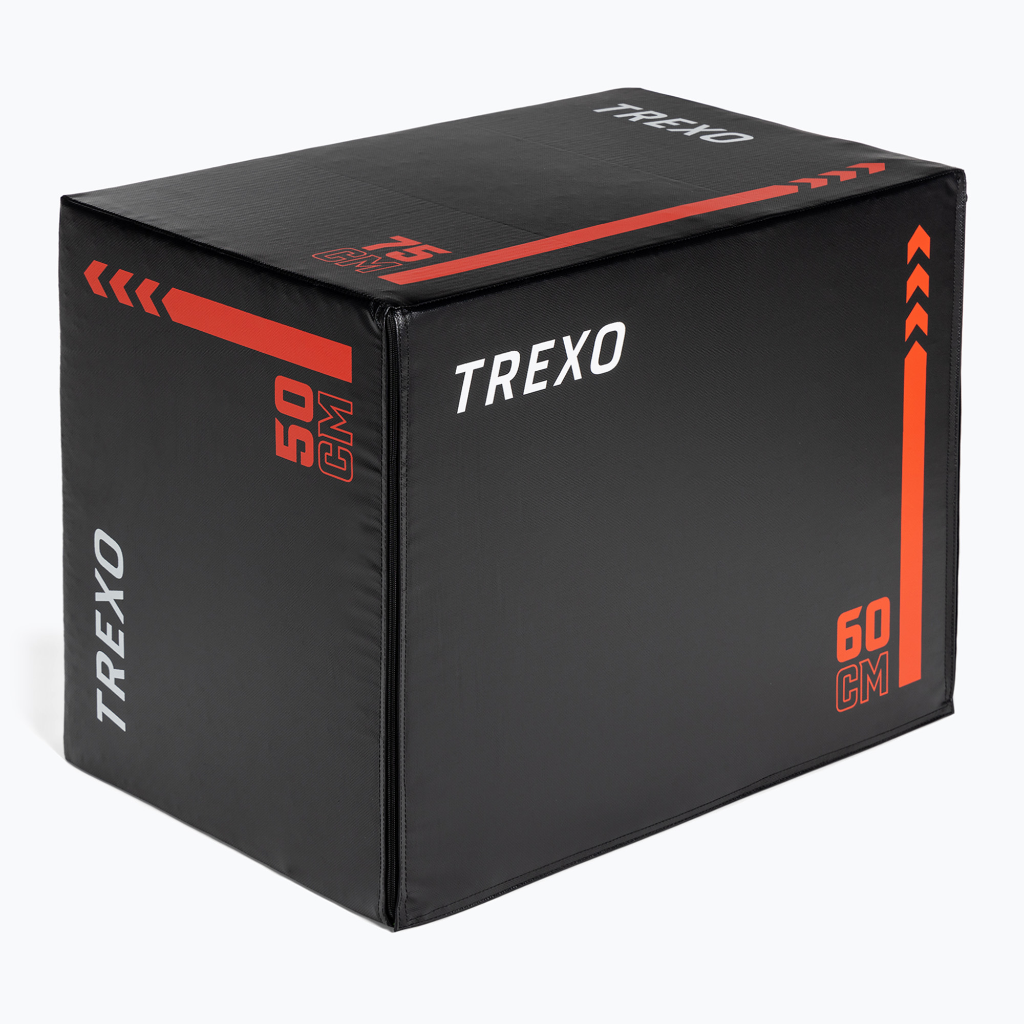 TREXO TRX-PB08 8kg plyometrický box čierny (TRX-PB08)