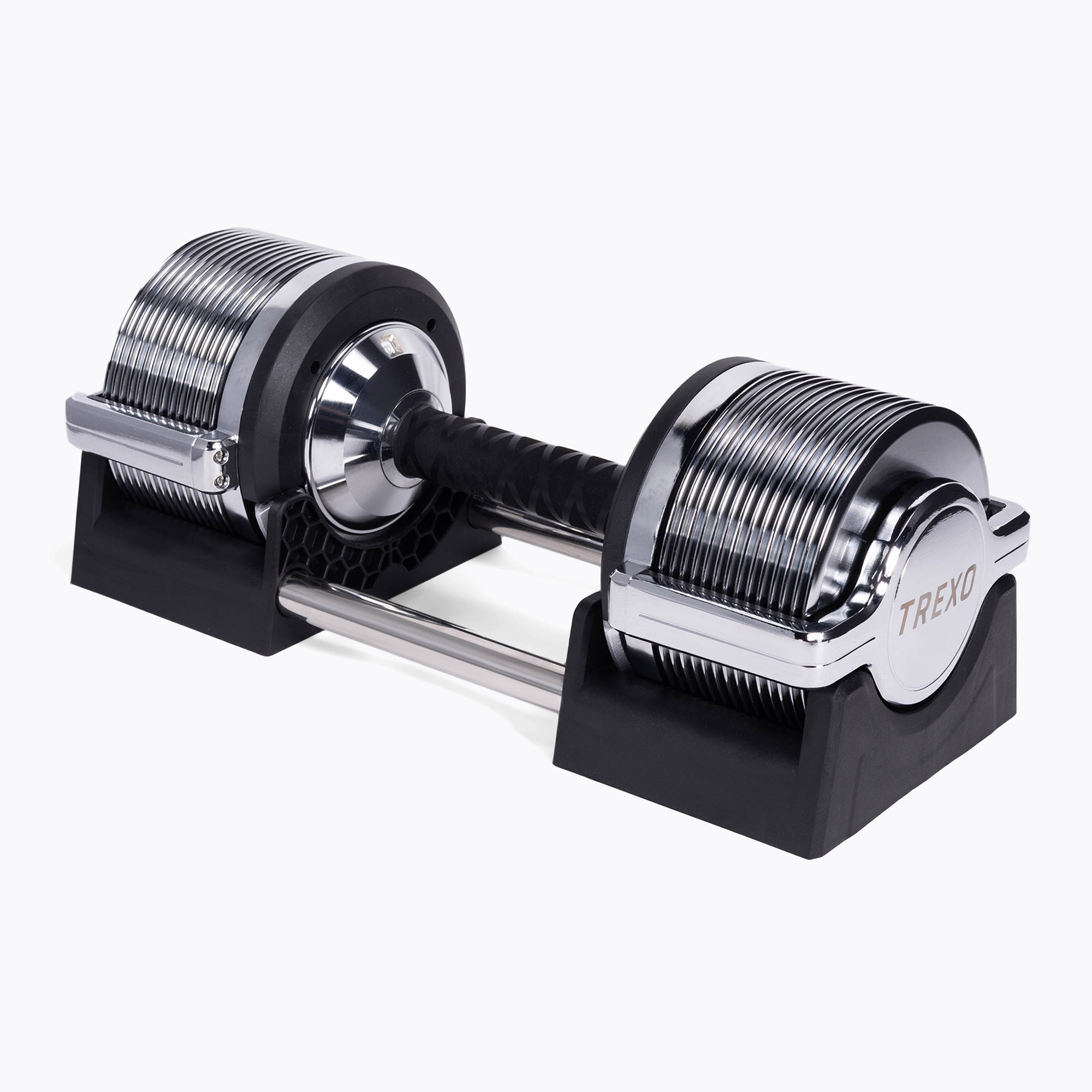 Nastaviteľná činka TREXO TRX-AD32C 3-32 kg strieborná (TRX-AD32C)