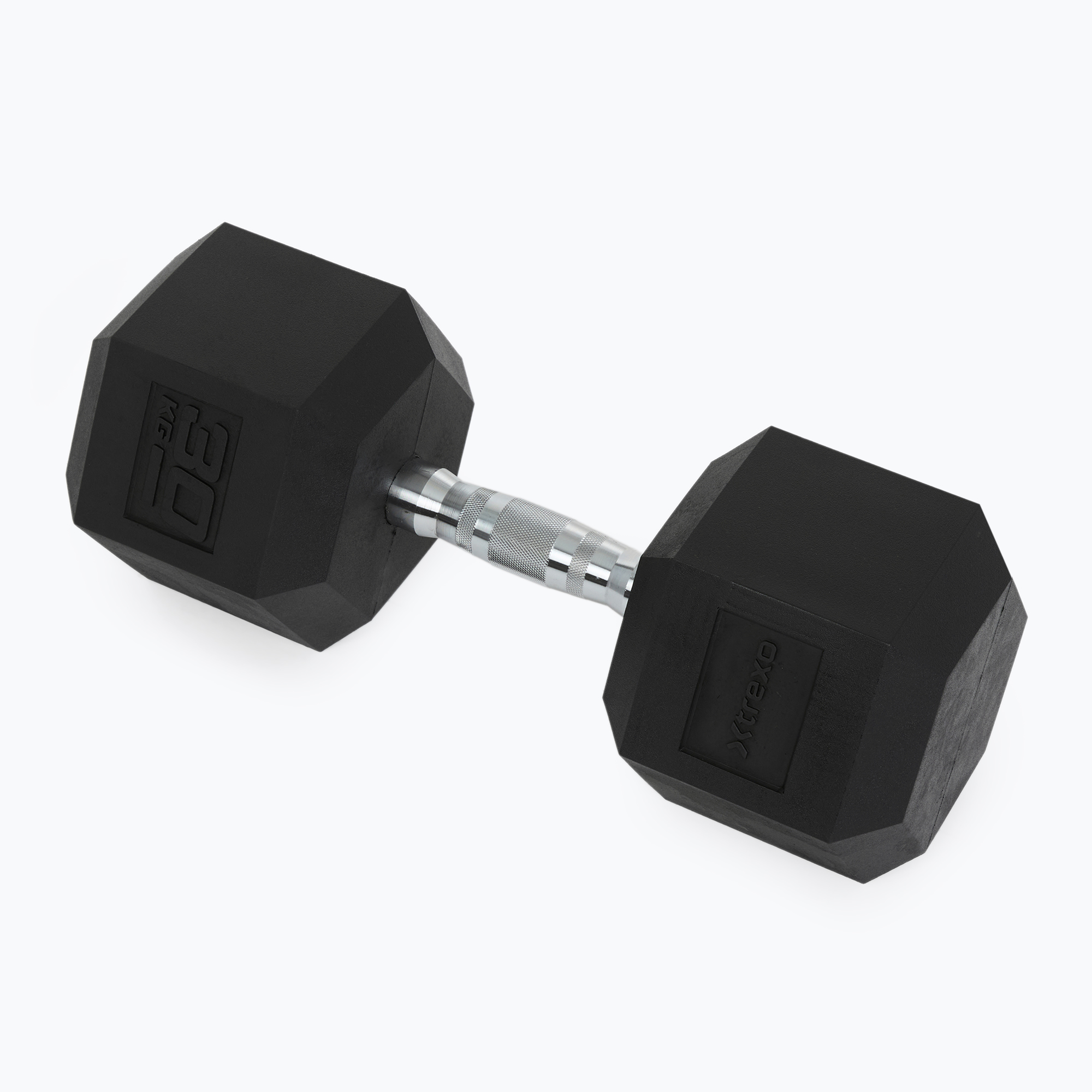 Hantel ogumowany XTREXO Hex 30 kg 
