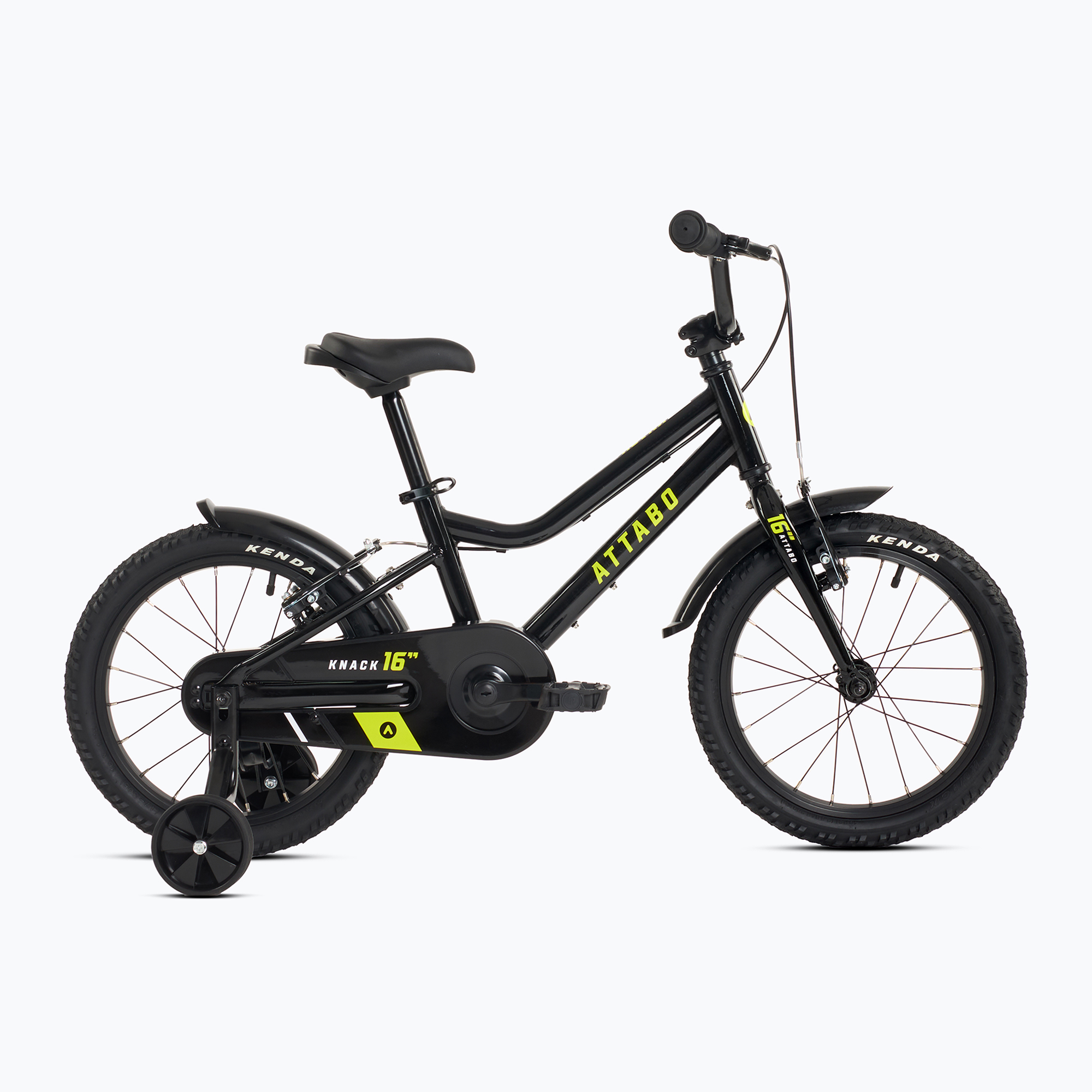 Detský bicykel ATTABO KNACK 16" black (KNACK 16" ATB-B5I059-BK)