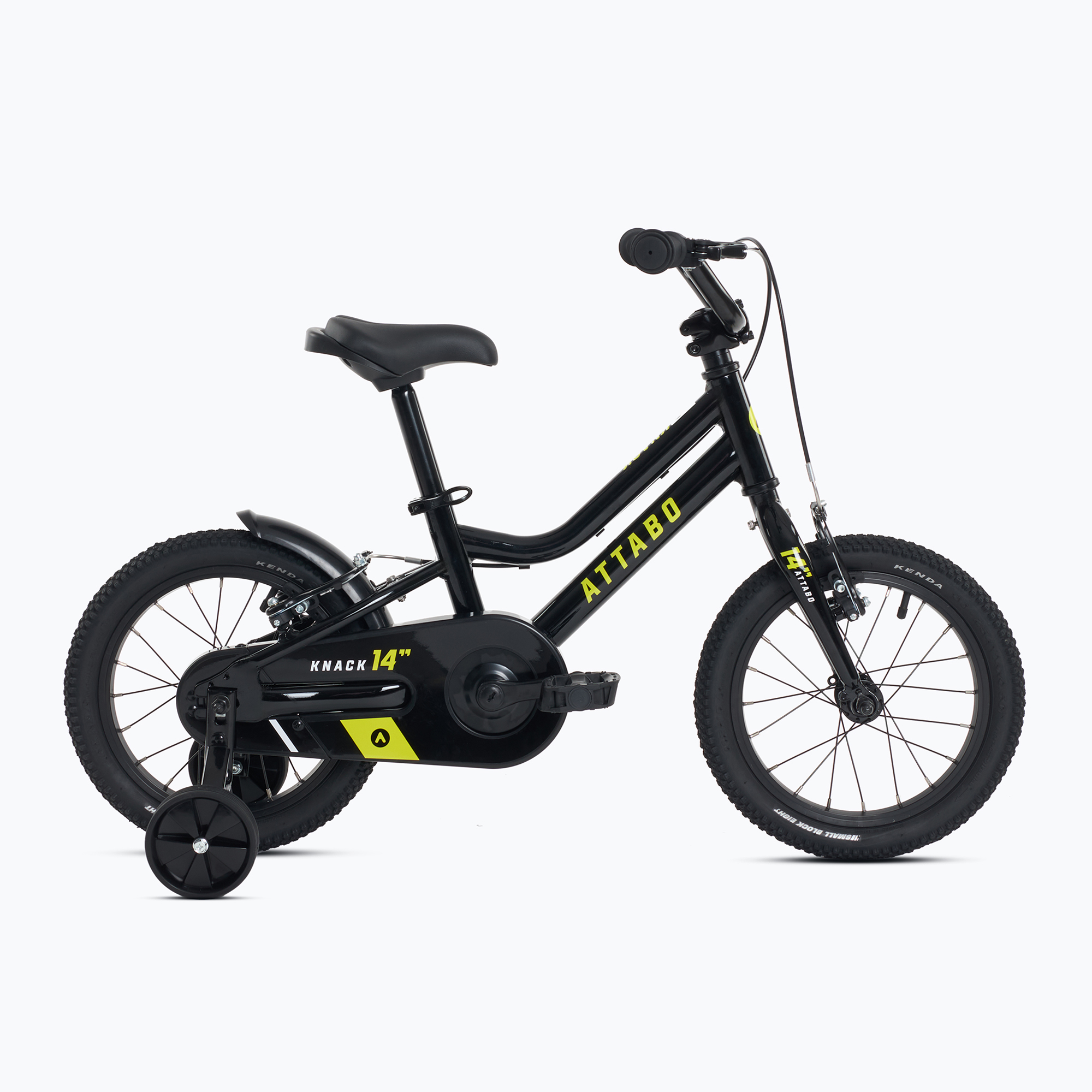 Detský bicykel ATTABO KNACK 14" black