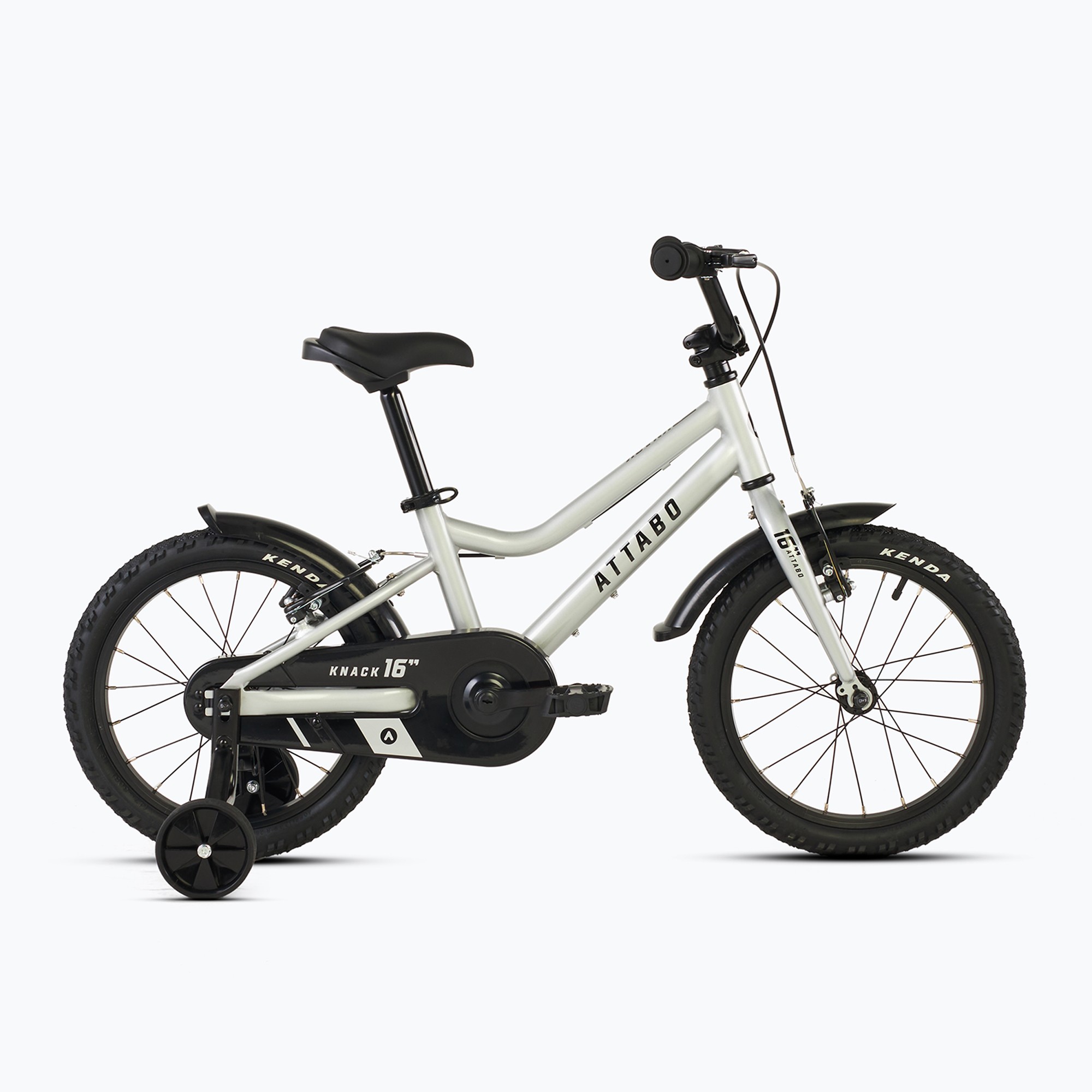 Detský bicykel ATTABO KNACK 16" silver