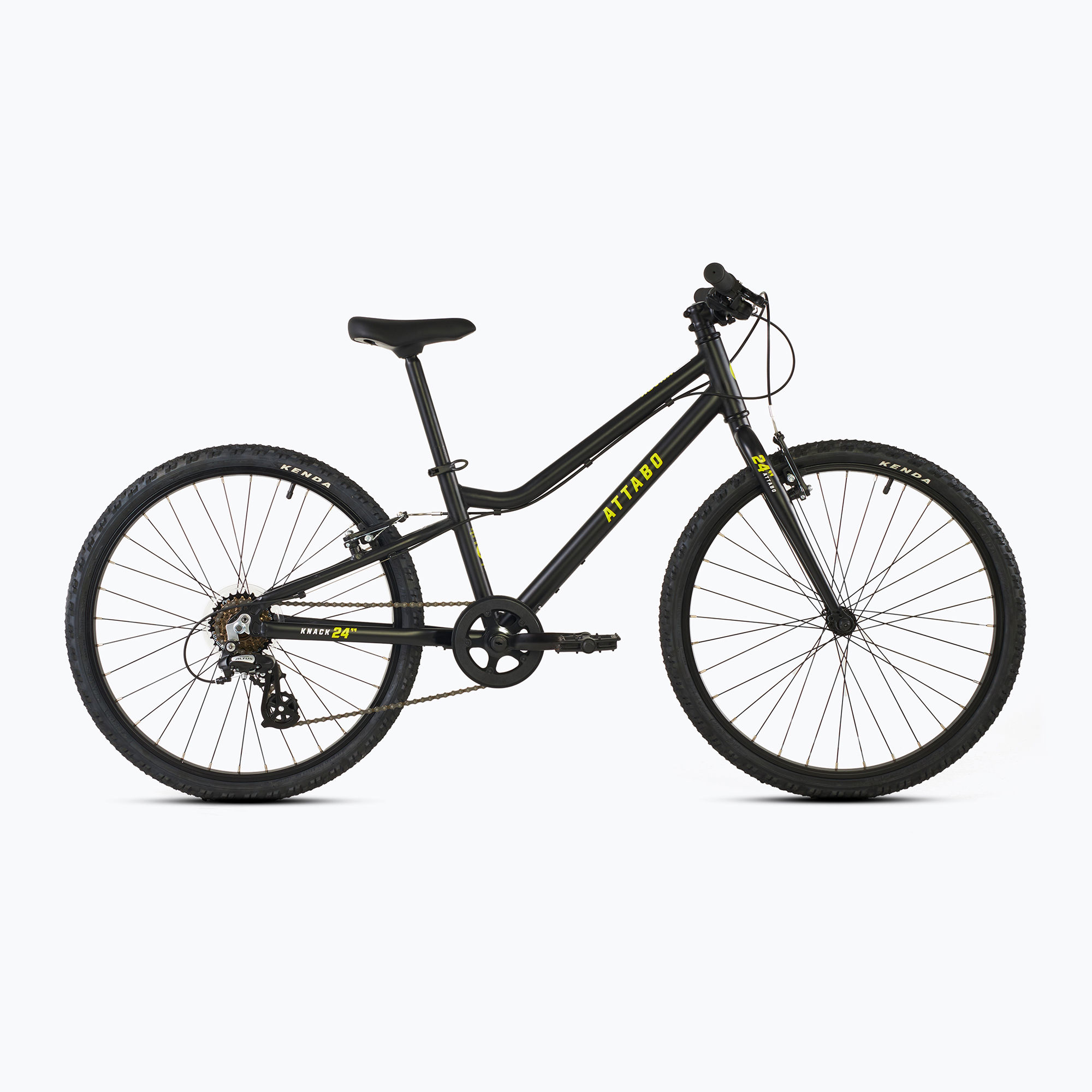 Detský bicykel ATTABO KNACK 24" black (KNACK 24" ATB-B5I027-BK)