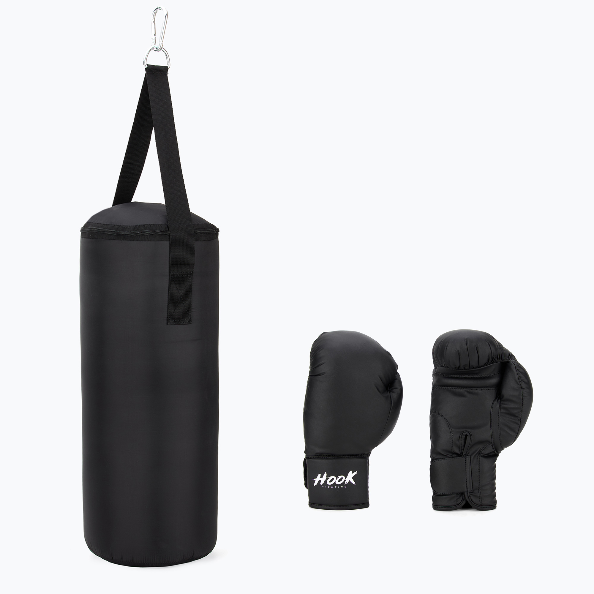 Set de box pentru copii HOOK FIGHTING Pierwszy Trening negru