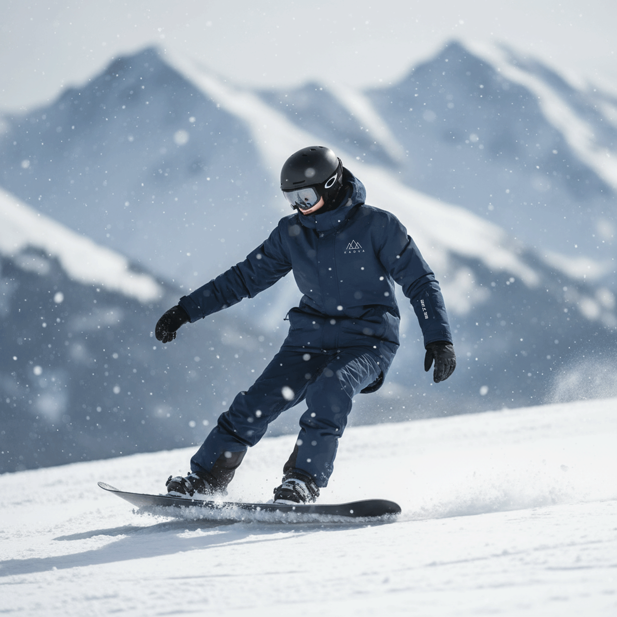 Детски скиорски панталони KADVA Skiro Pants Jrb navy blue