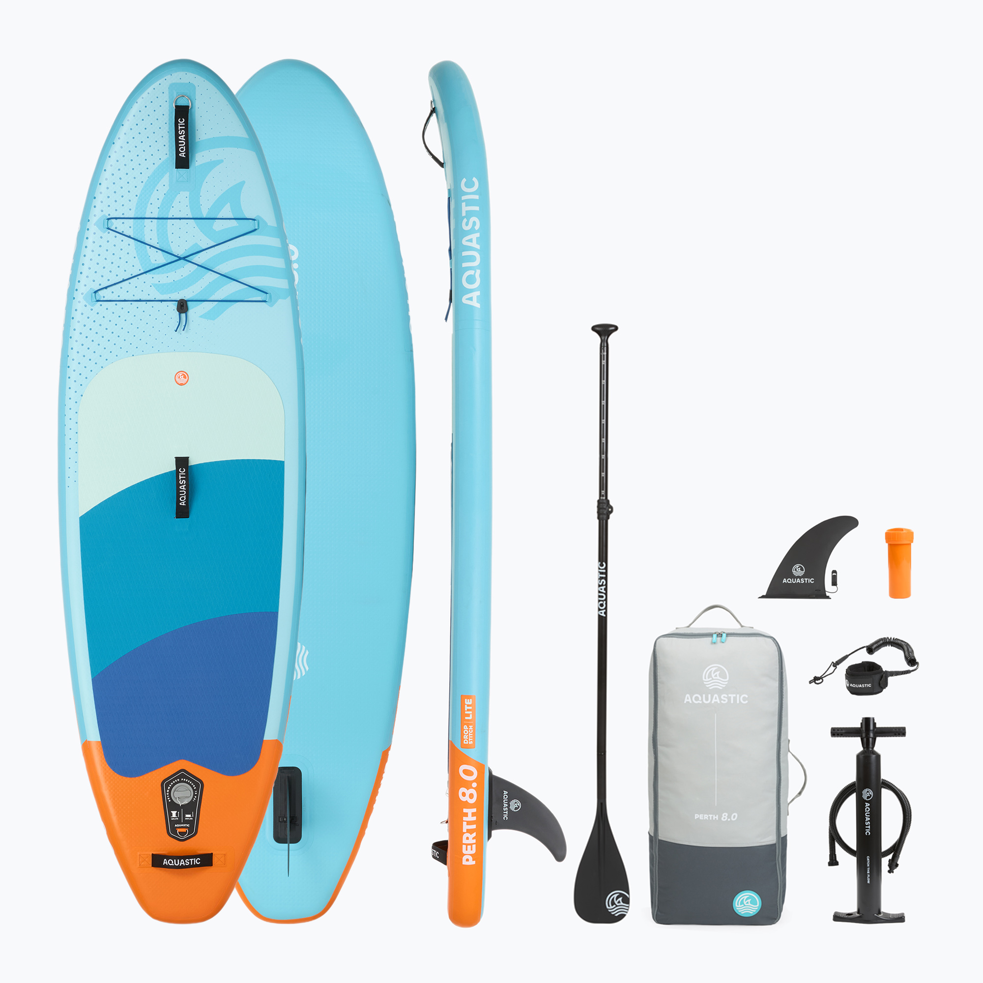 Deska SUP dziecięca AQUASTIC Perth 8'0