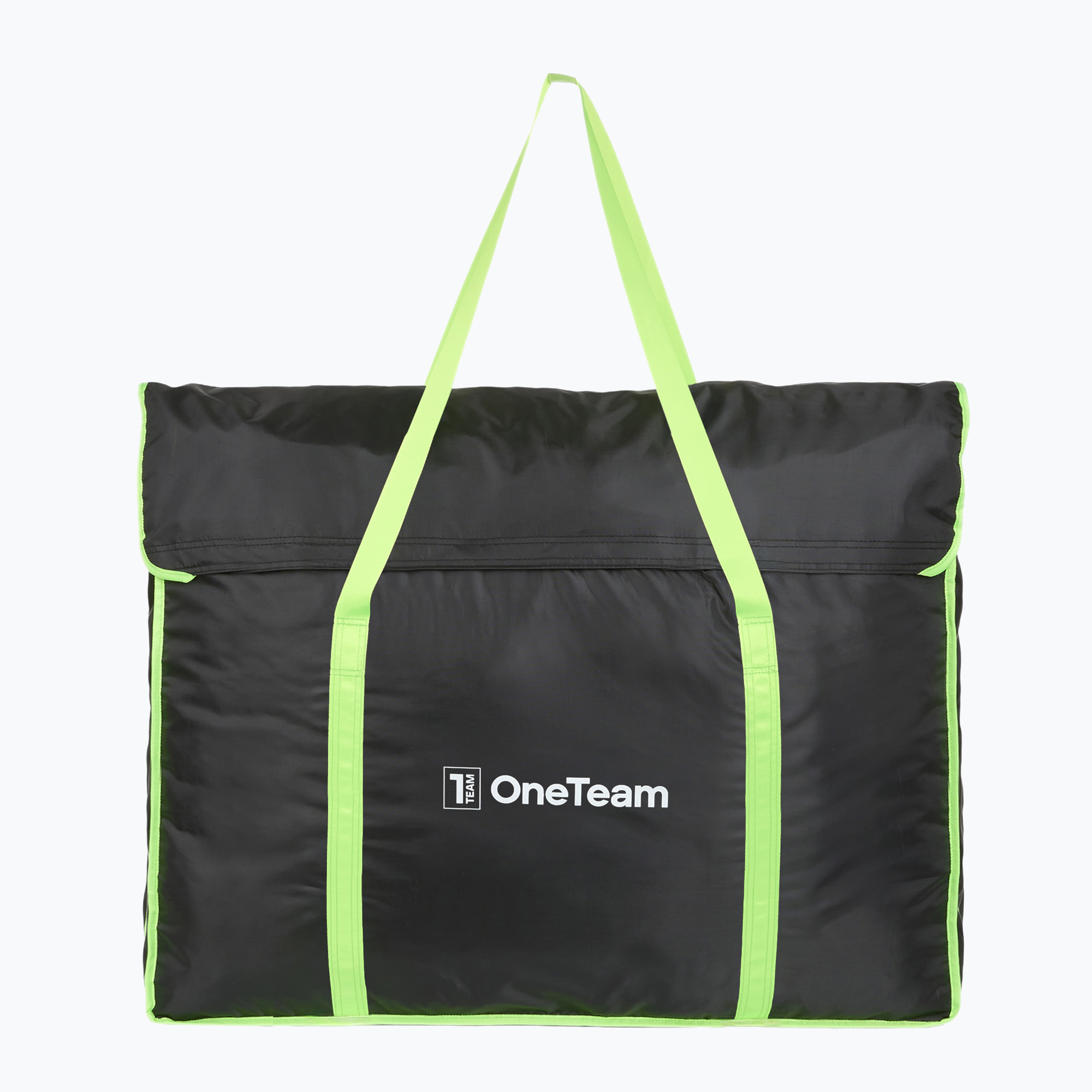 Geantă pentru transport poartă OneTeam Swiftgoal 150 x 90 cm negru/verde