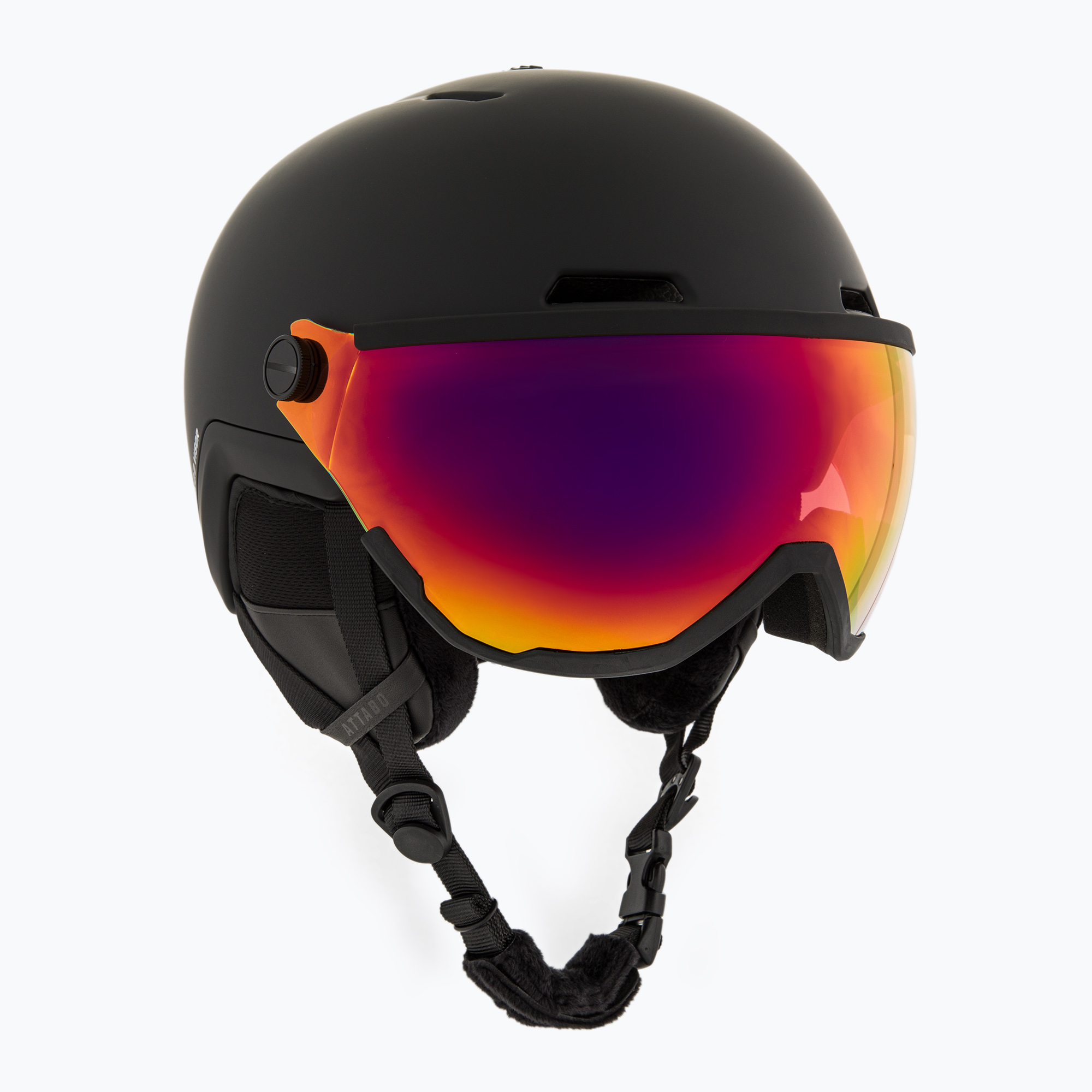 Lyžiarska prilba ATTABO Avens 2.0 Visor black