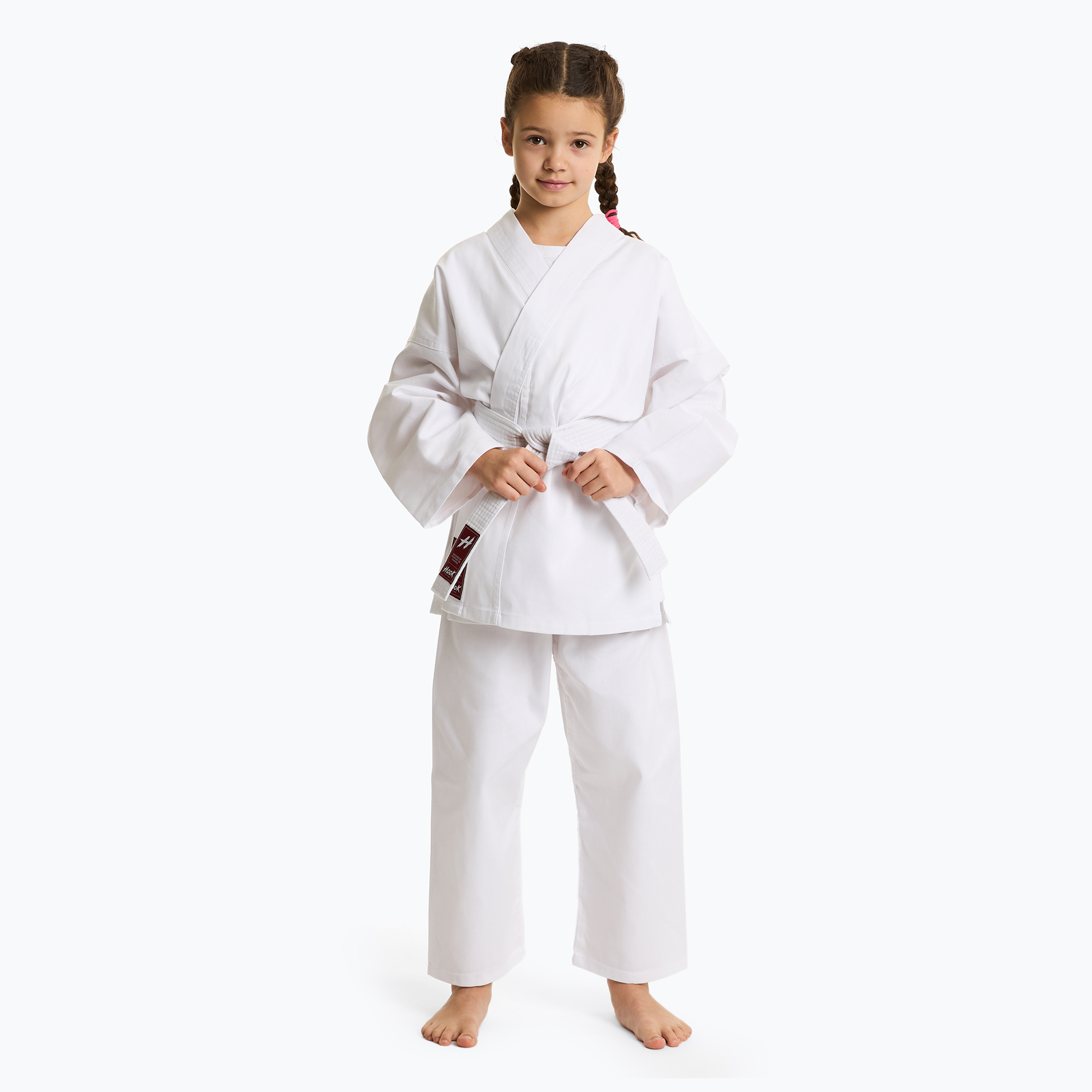 Karategi per bambini HOOK Karate - Back To School bianco (110 cm) (Karate - Back To School HKF-KTG001)