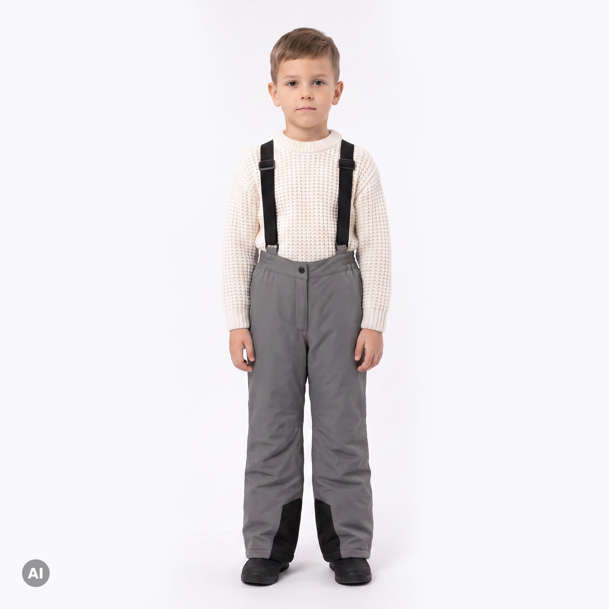 Детски ски панталони KADVA Moky JR WP 8K/5K сребрист