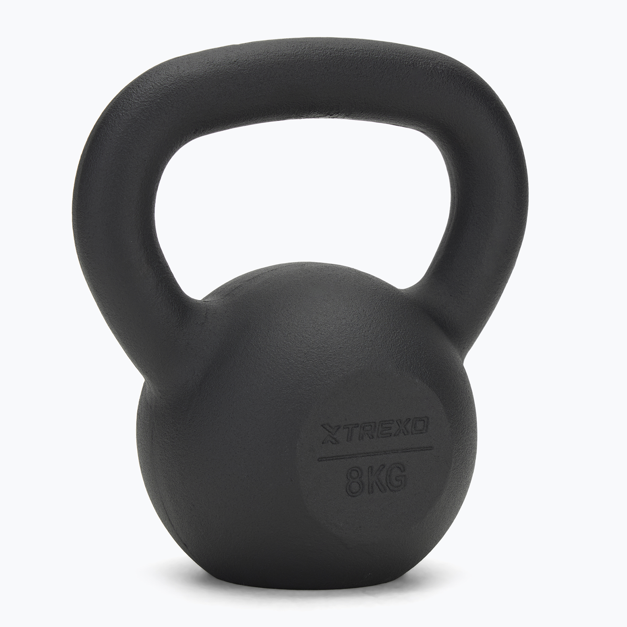 Kettlebell in ghisa TREXO 8kg nero (8 kg) (TX0-B4M026)