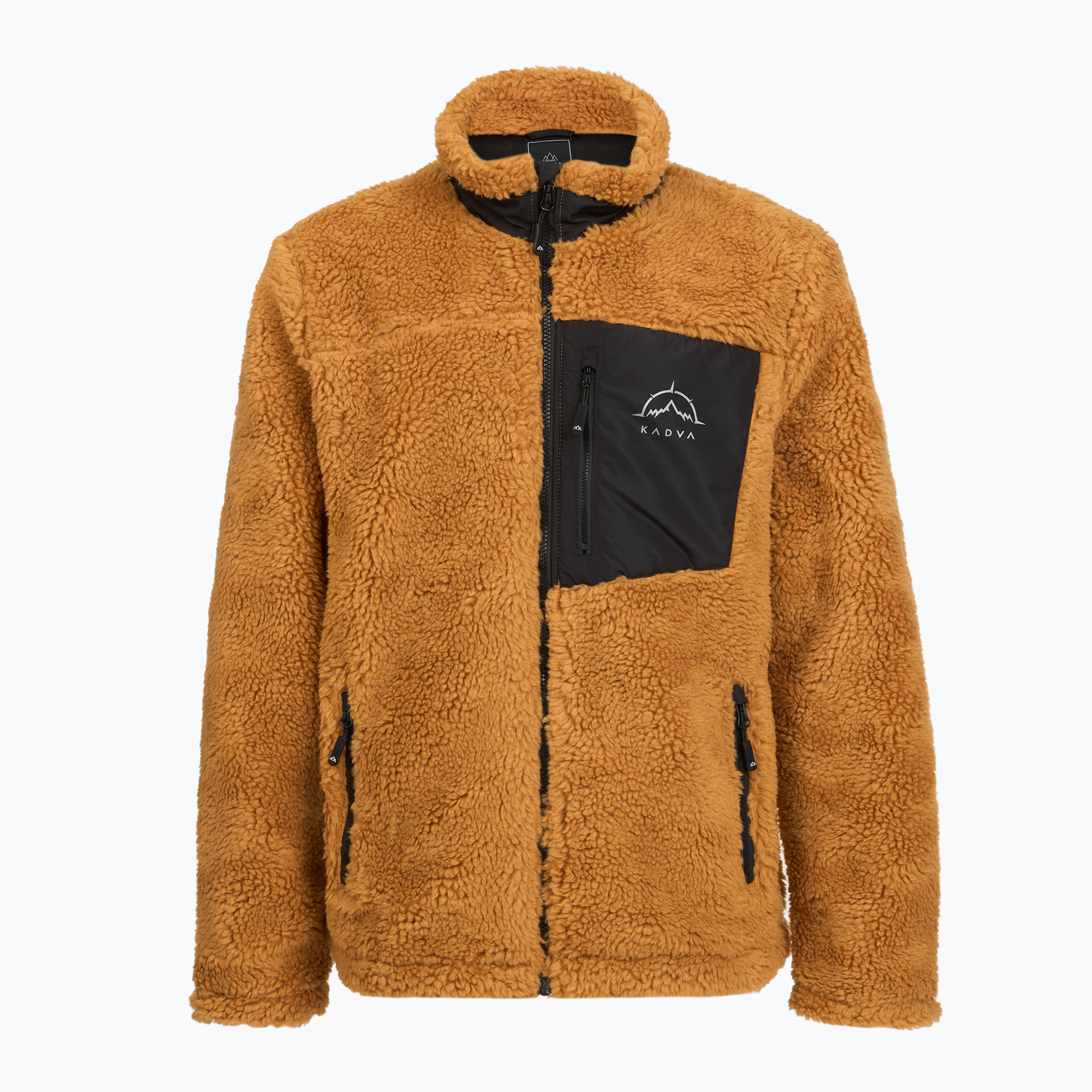 Bluza polarowa męska KADVA Rodvik brązowy