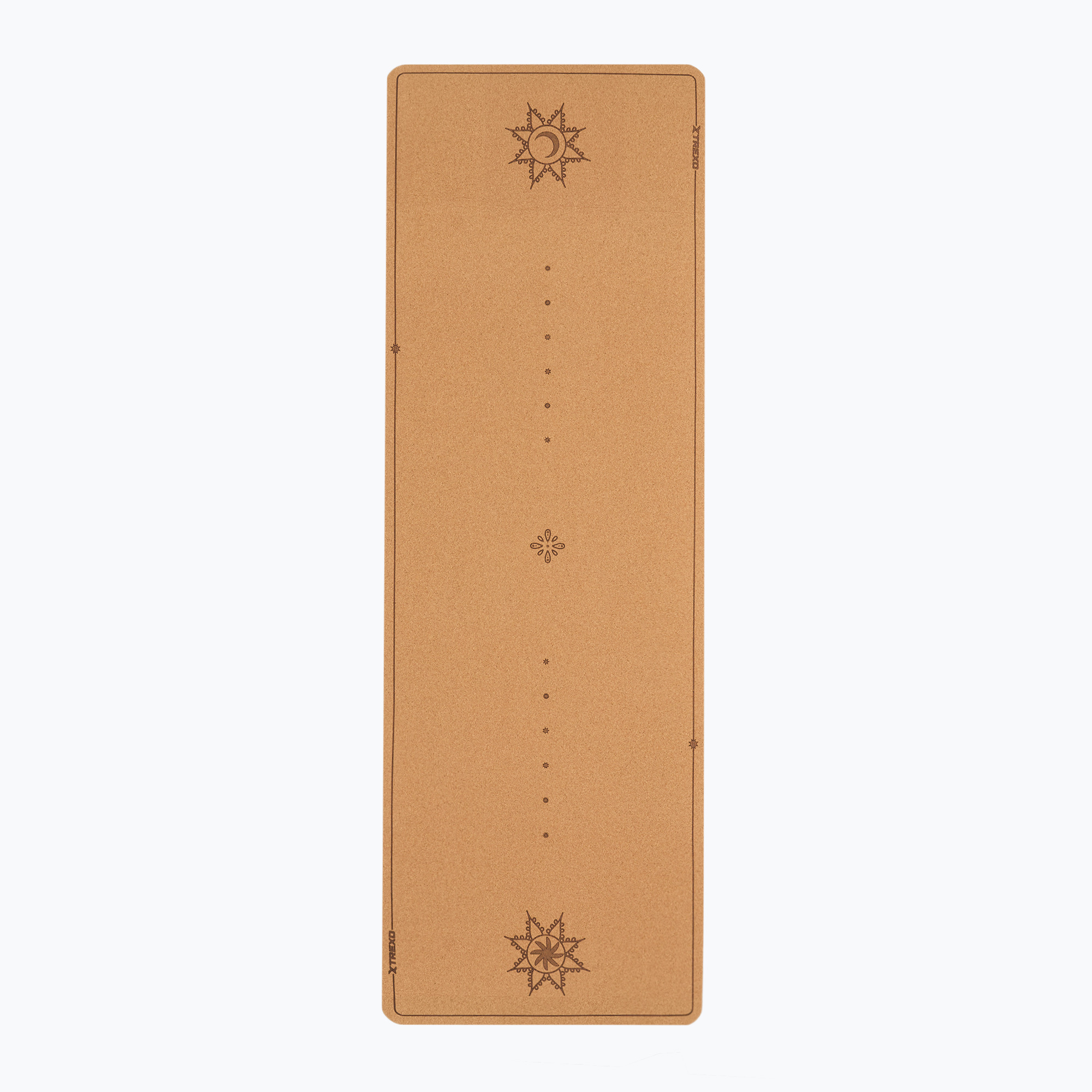 Mata do jogi TREXO korkowa 6 mm naturalny 