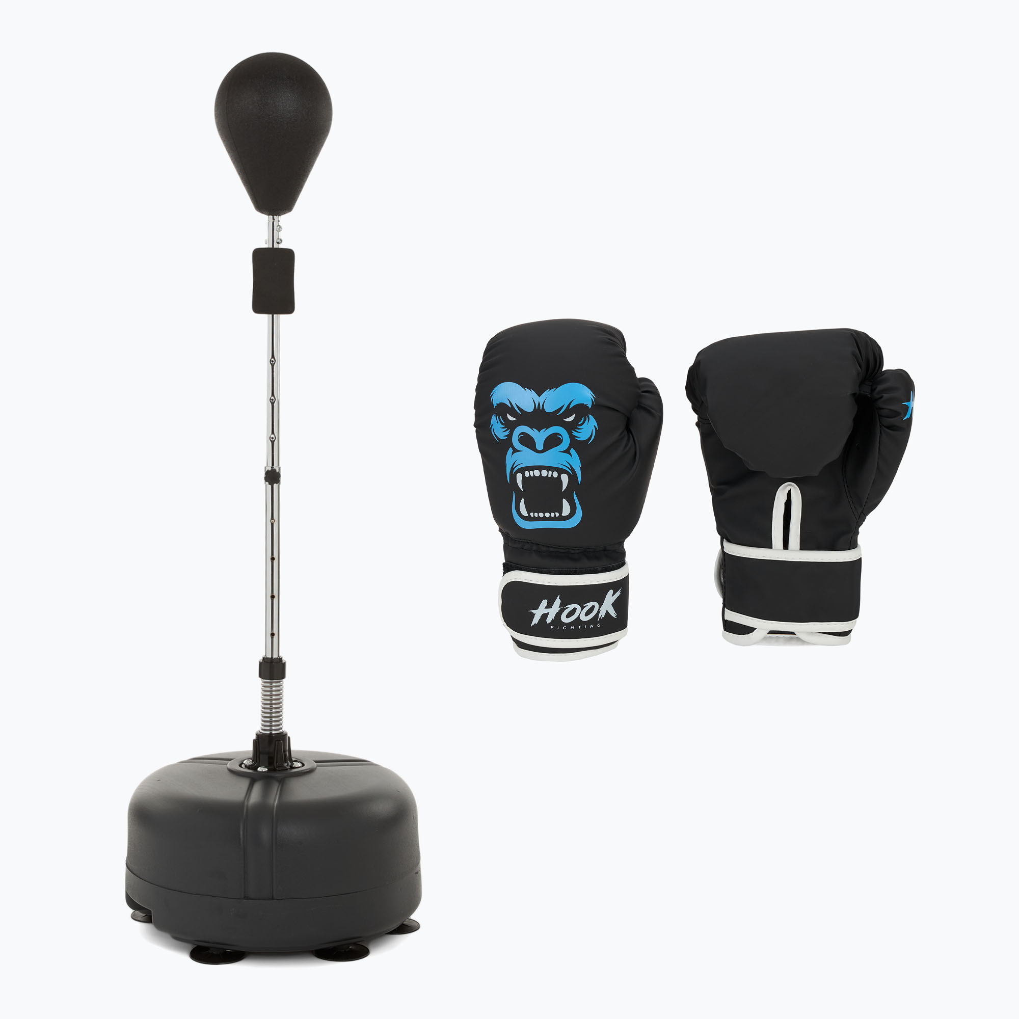 Zestaw bokserski dziecięcy Hook Fighting Gorilla czarny 