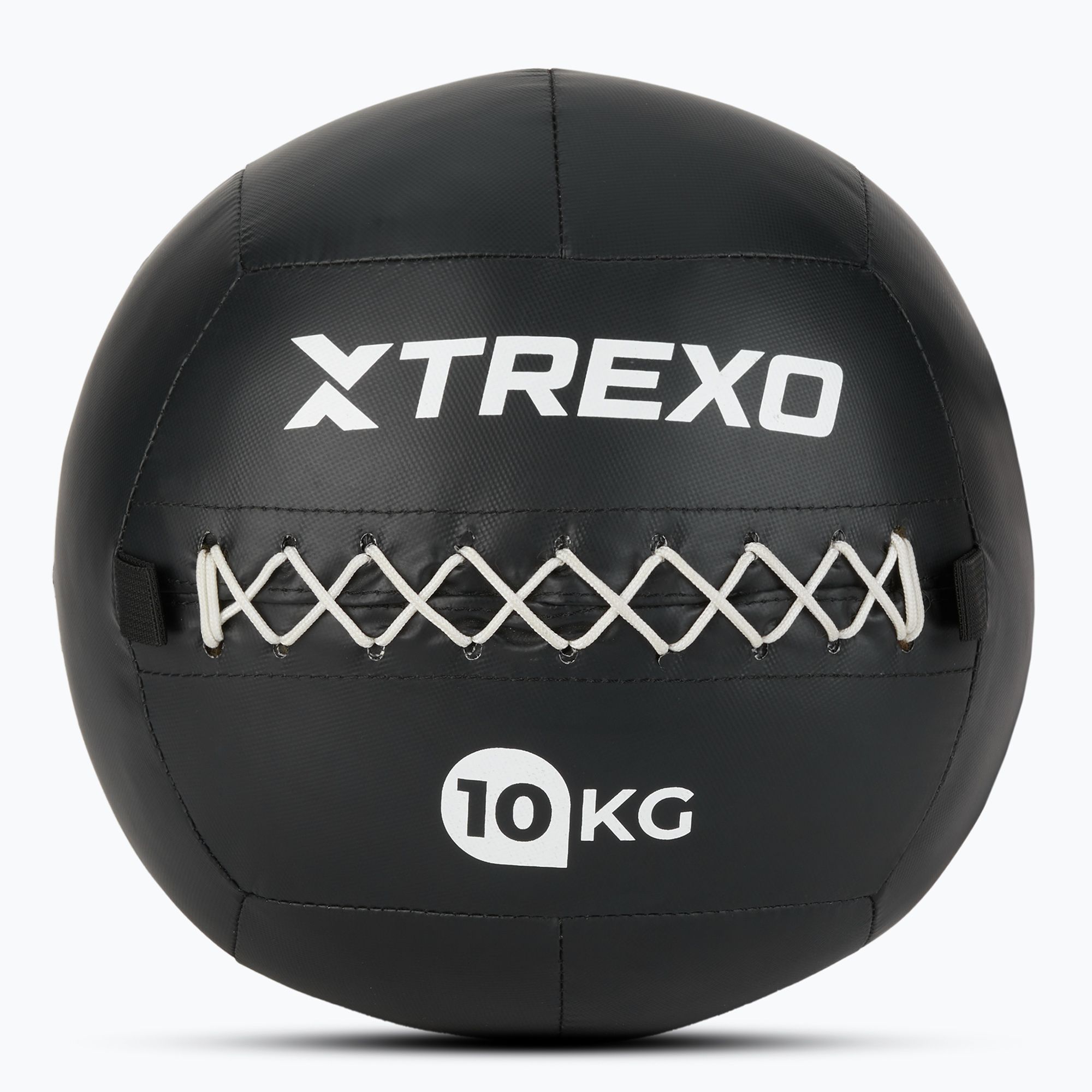 Piłka lekarska TREXO Wall Ball 10 kg czarny 