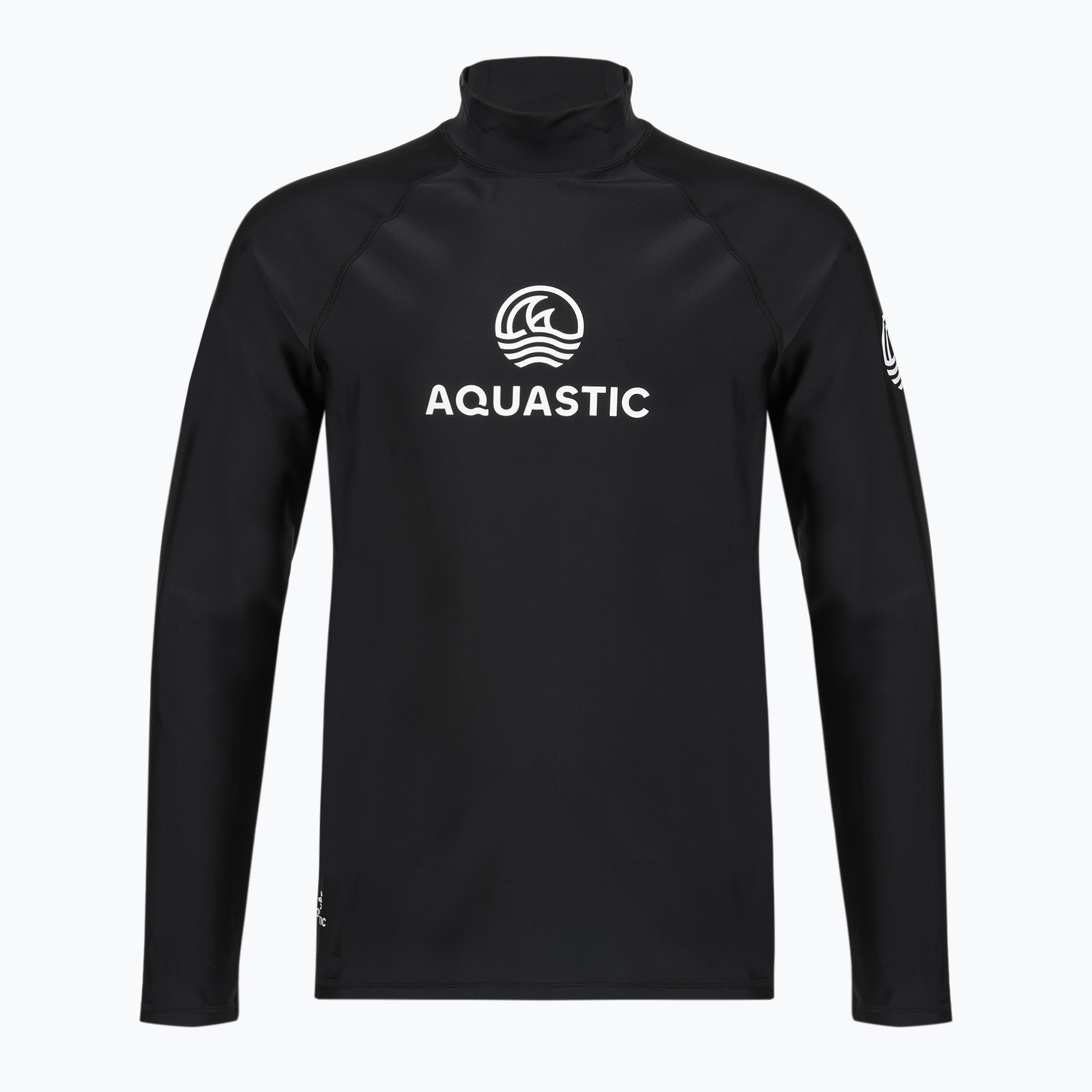 Longsleeve do pywania Aquastic RIMOS LS UV 50+ UPF czarny 