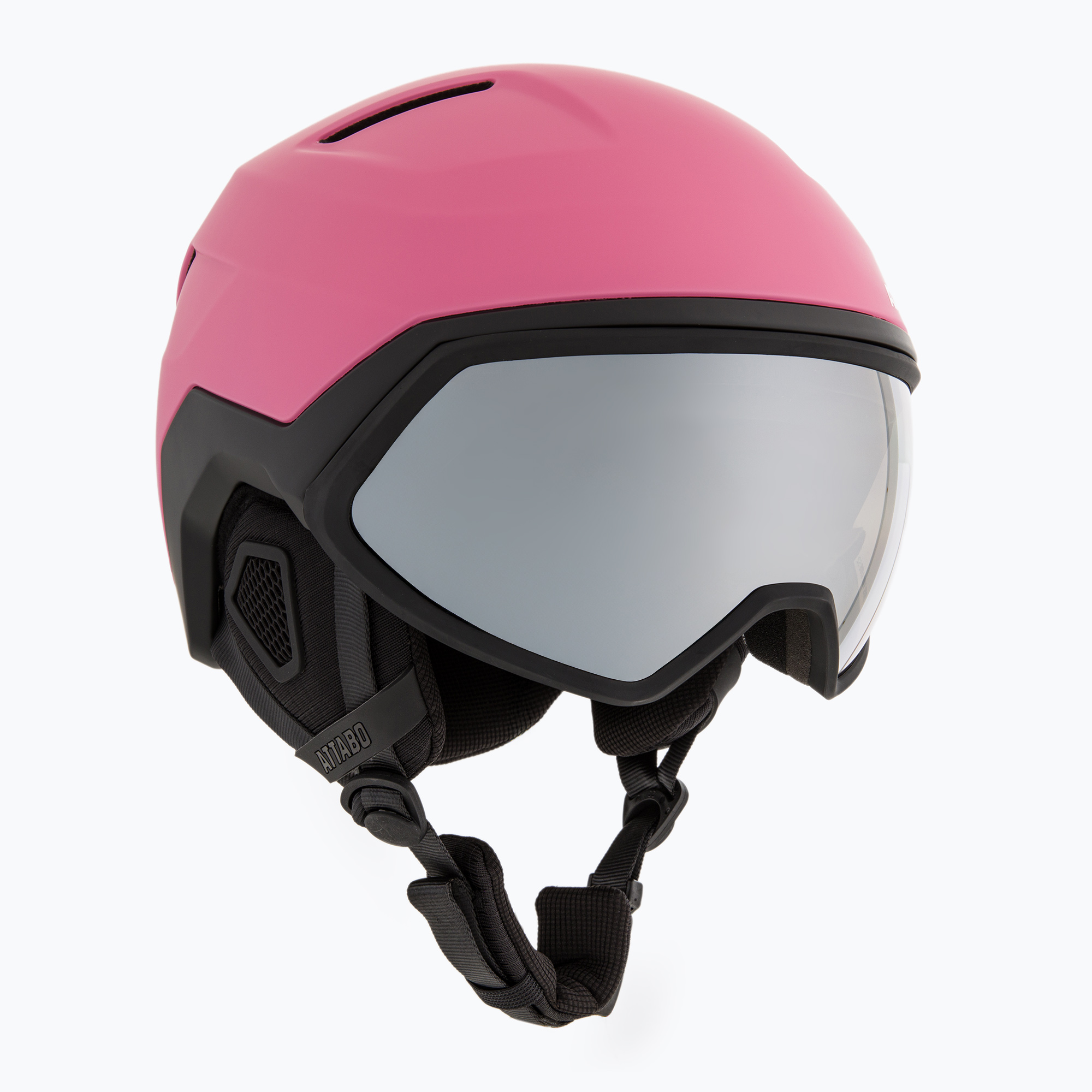 Детска скиорска каска ATTABO Avens 3.0 Jr Visor ERT Pink
