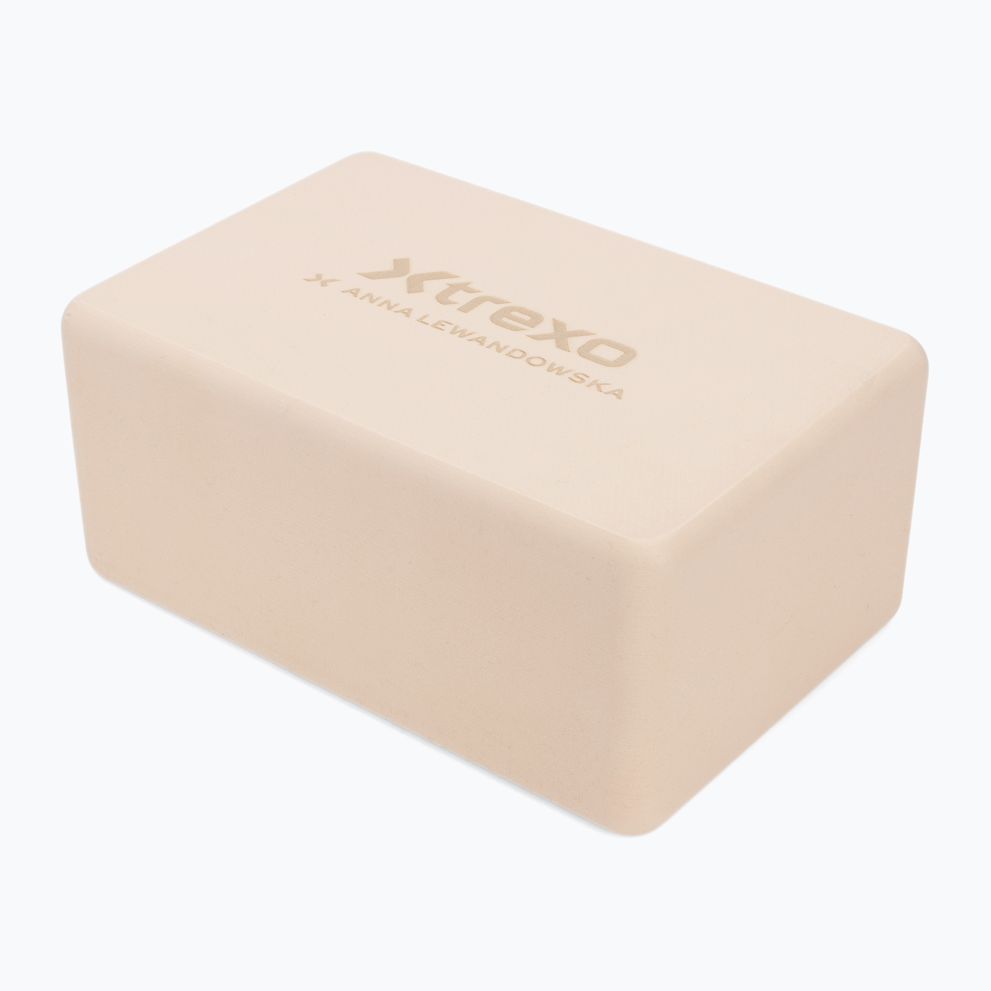 Cub pentru yoga XTREXO x Anna Lewandowska block Beige