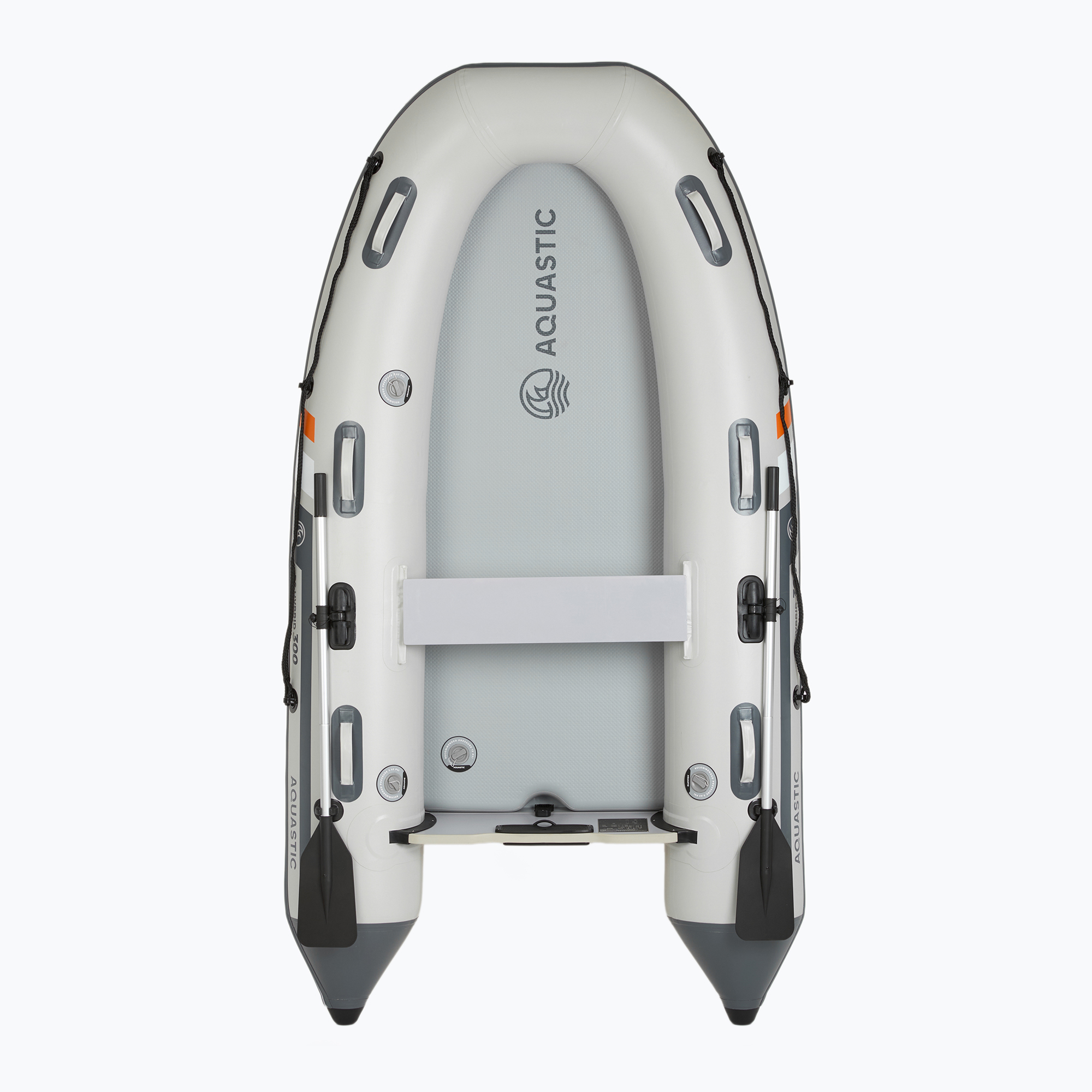Ponton pentru 4 persoane AQUASTIC DS Hybrid gri