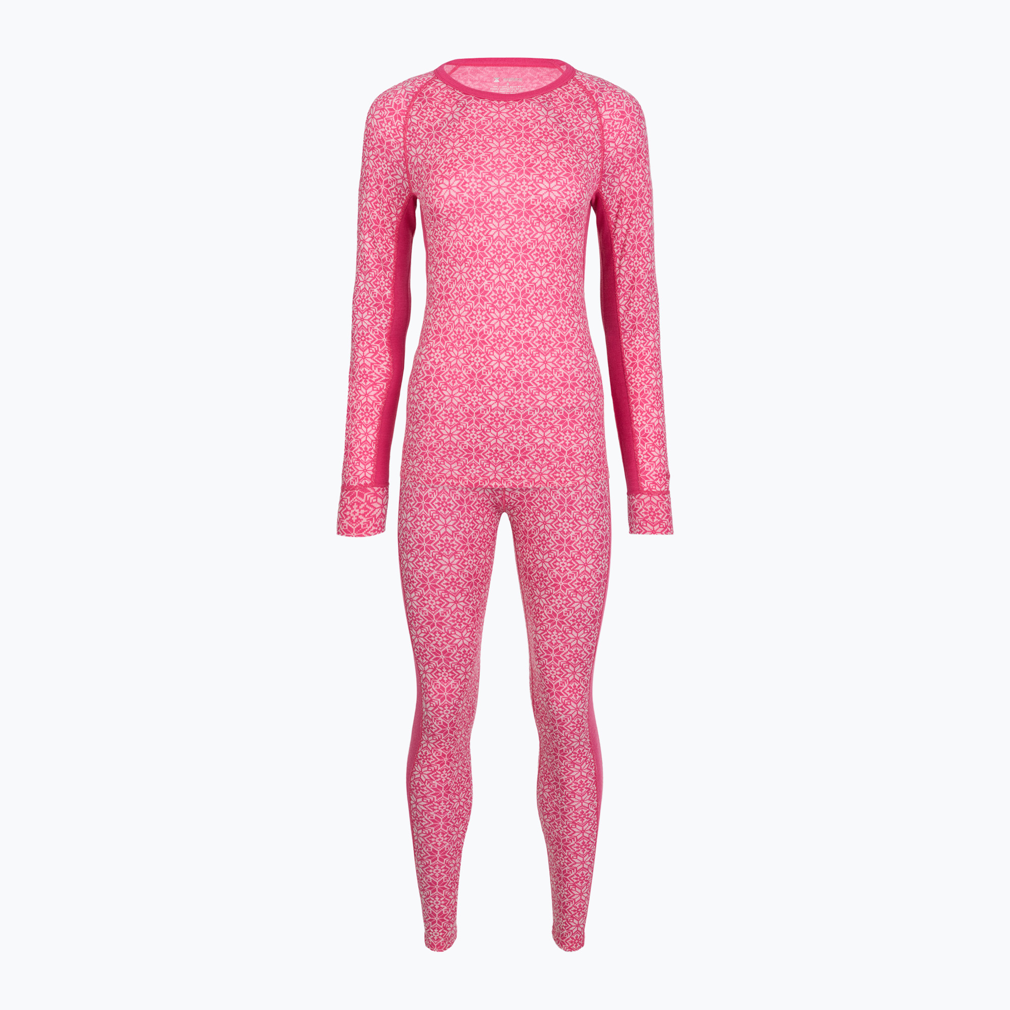 Дамски комплект термобельо Woolcano SET1109 Pink