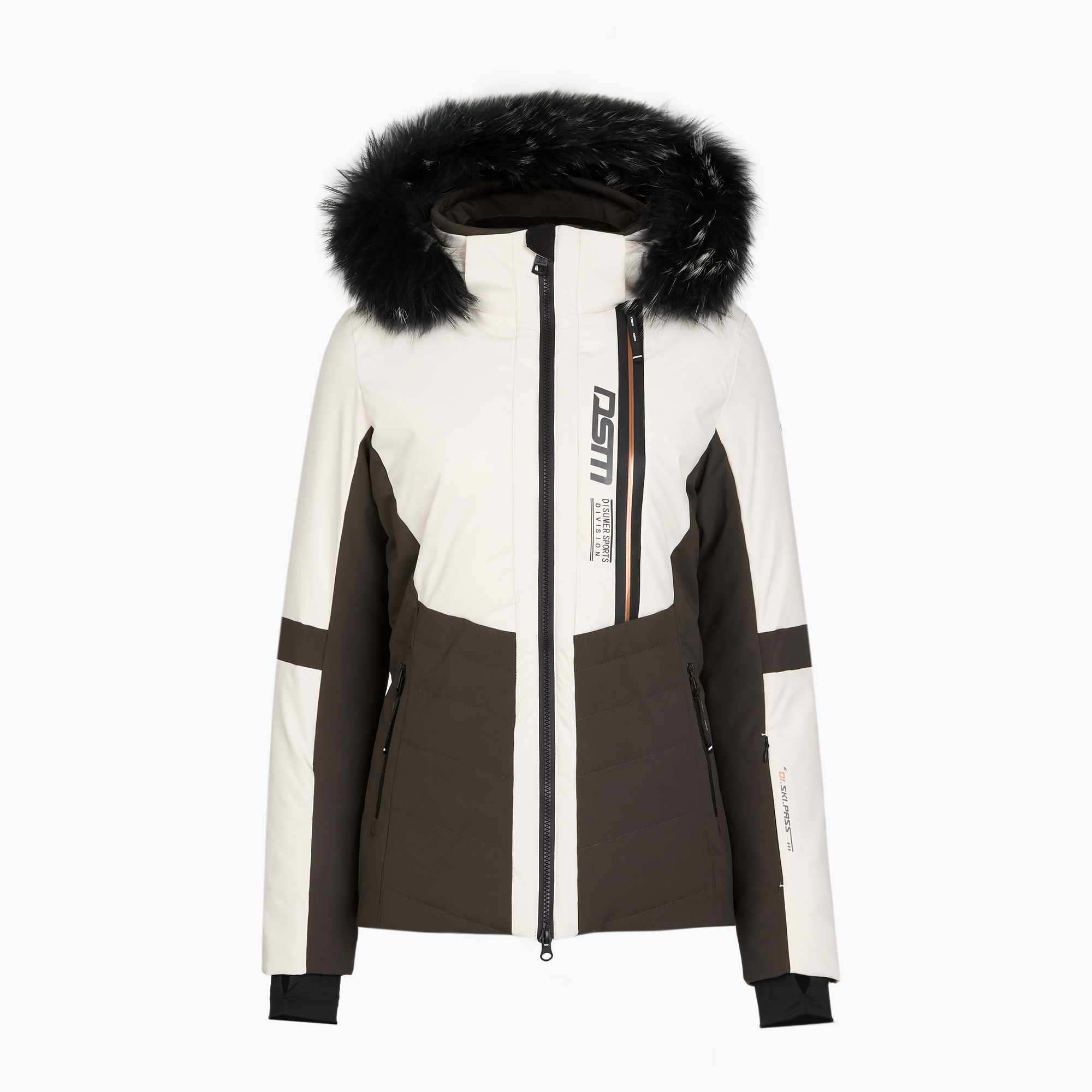 Дамско скиорско яке DISUMER Nova JKT WMNS Black/Cream