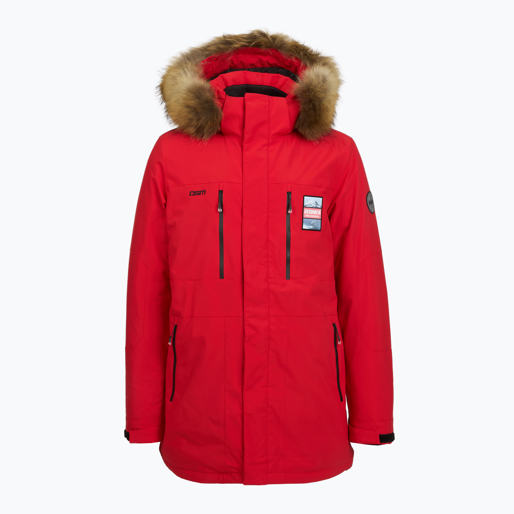 Мъжко скиорско яке DISUMER Ryon JKT Red
