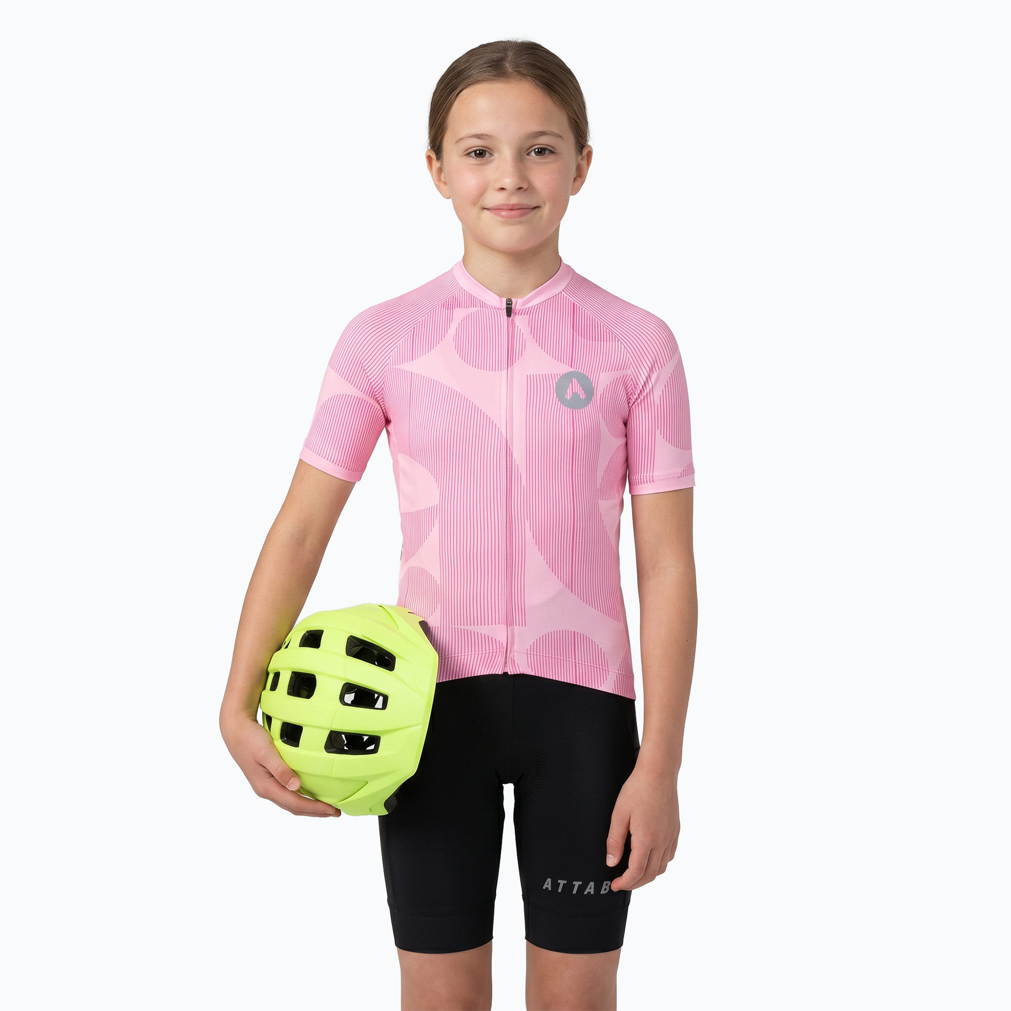 Detský cyklistický dres ATTABO Vites WMNS pink (Vites WMNS ATB-B6AP101-PNK)