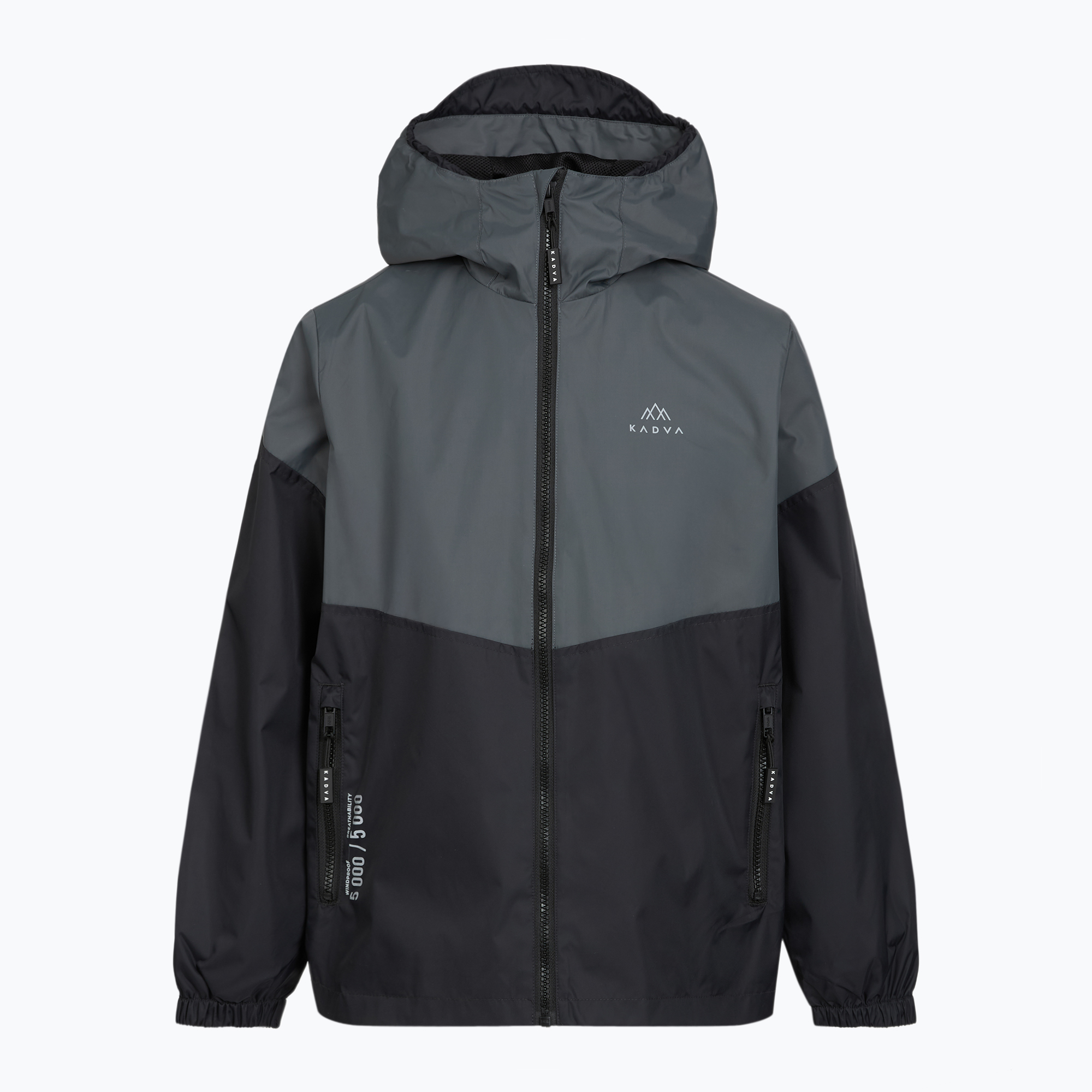 Детско яке за дъжд KADVA Fory Jrb gray