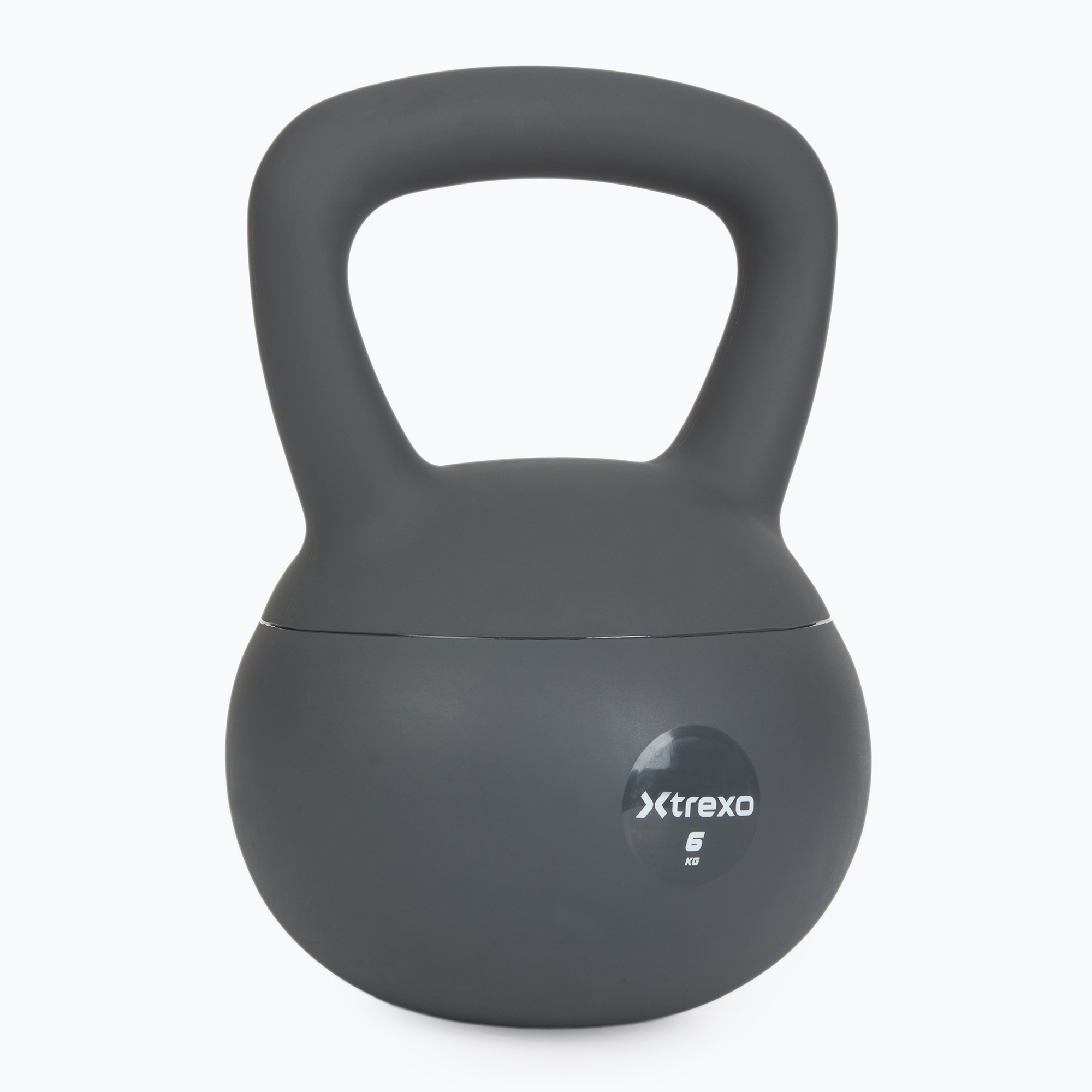 Kettlebell miękki XTREXO 6 kg szary
