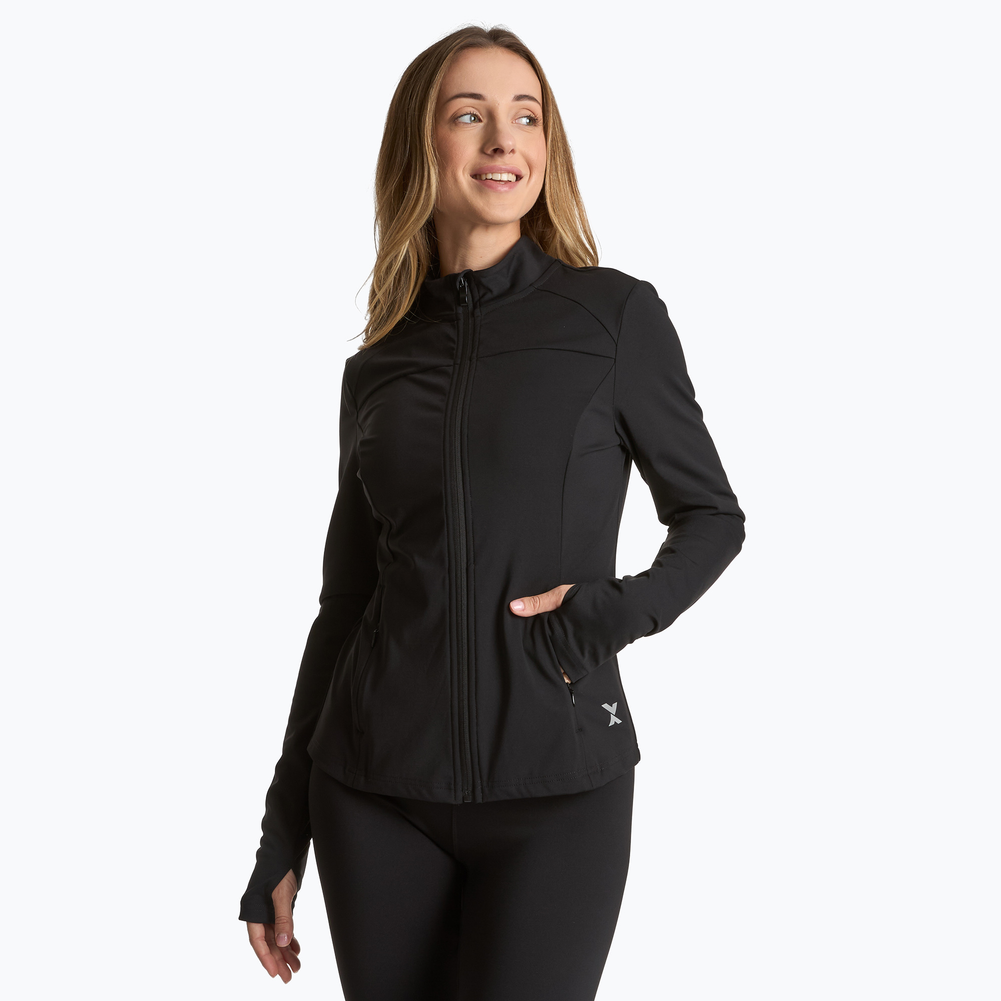 Bluza damska TREXO Trexi Blouse czarny 