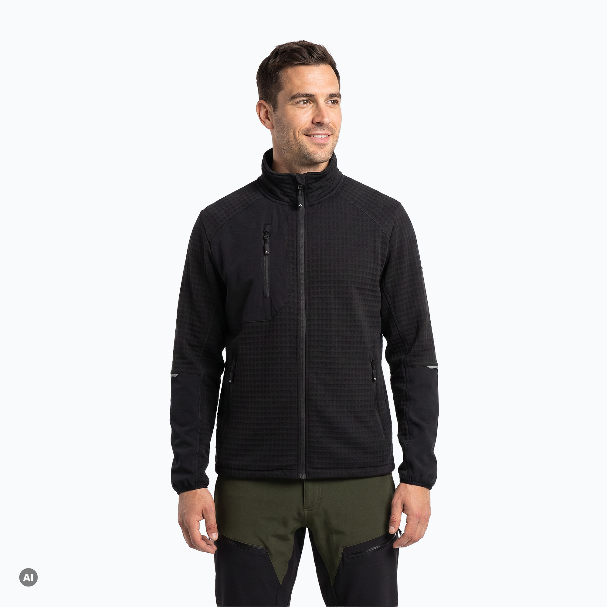Bluza trekkingowa męska KADVA ForPeak WP czarny