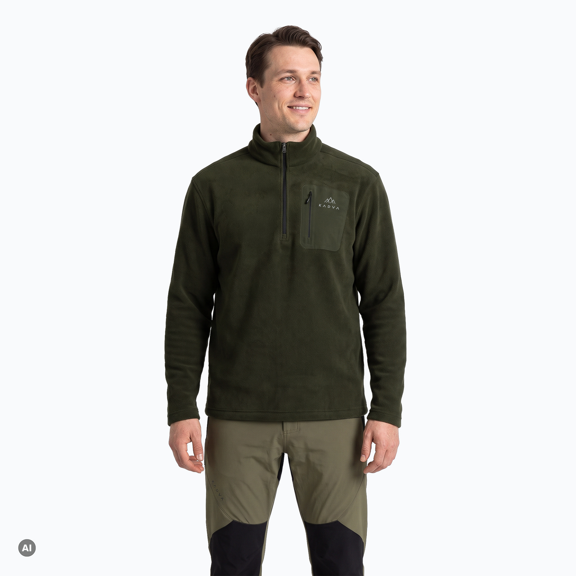 Bluza polarowa męska KADVA SumGear zielony