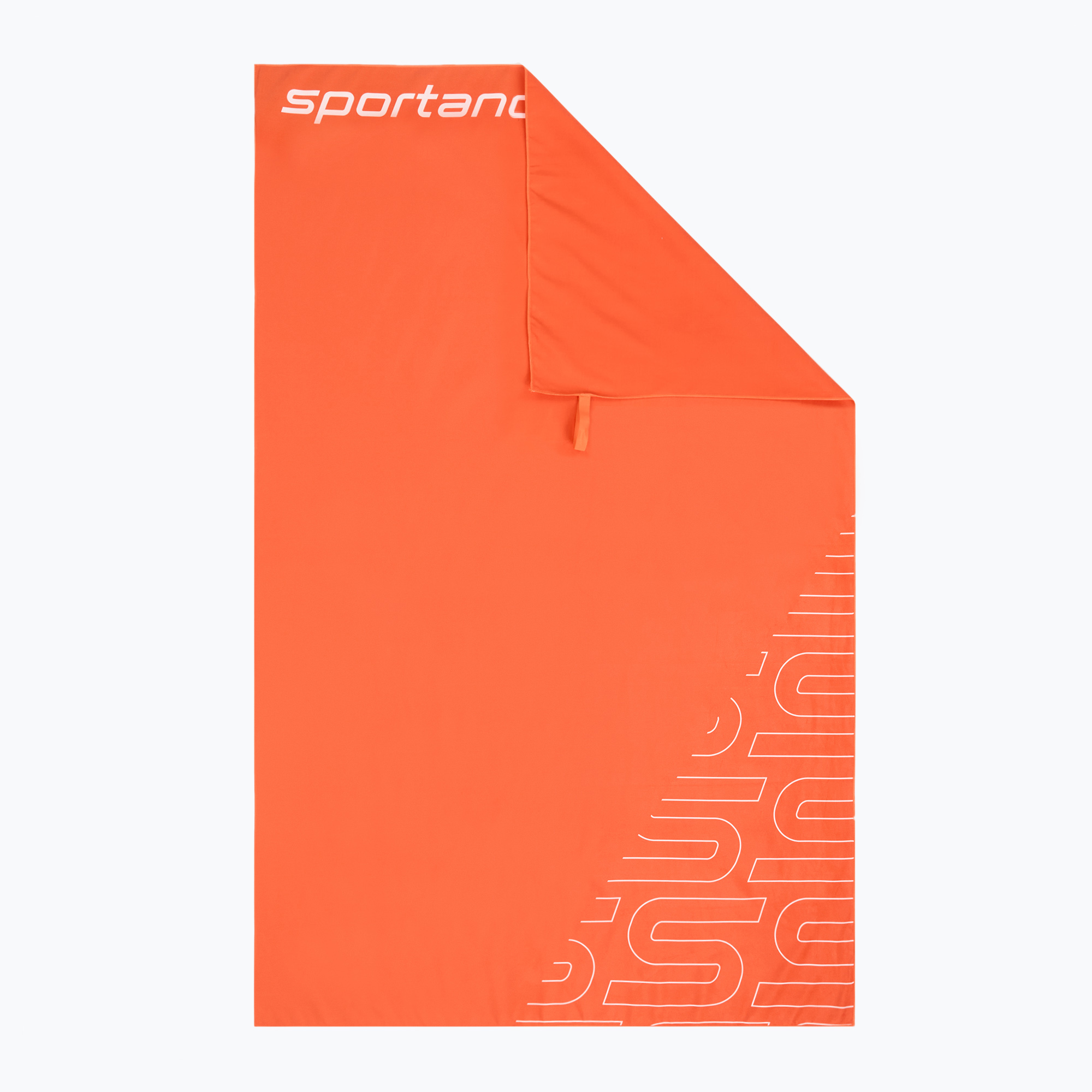 Ręcznik Sportano Towel pomarańczowy 