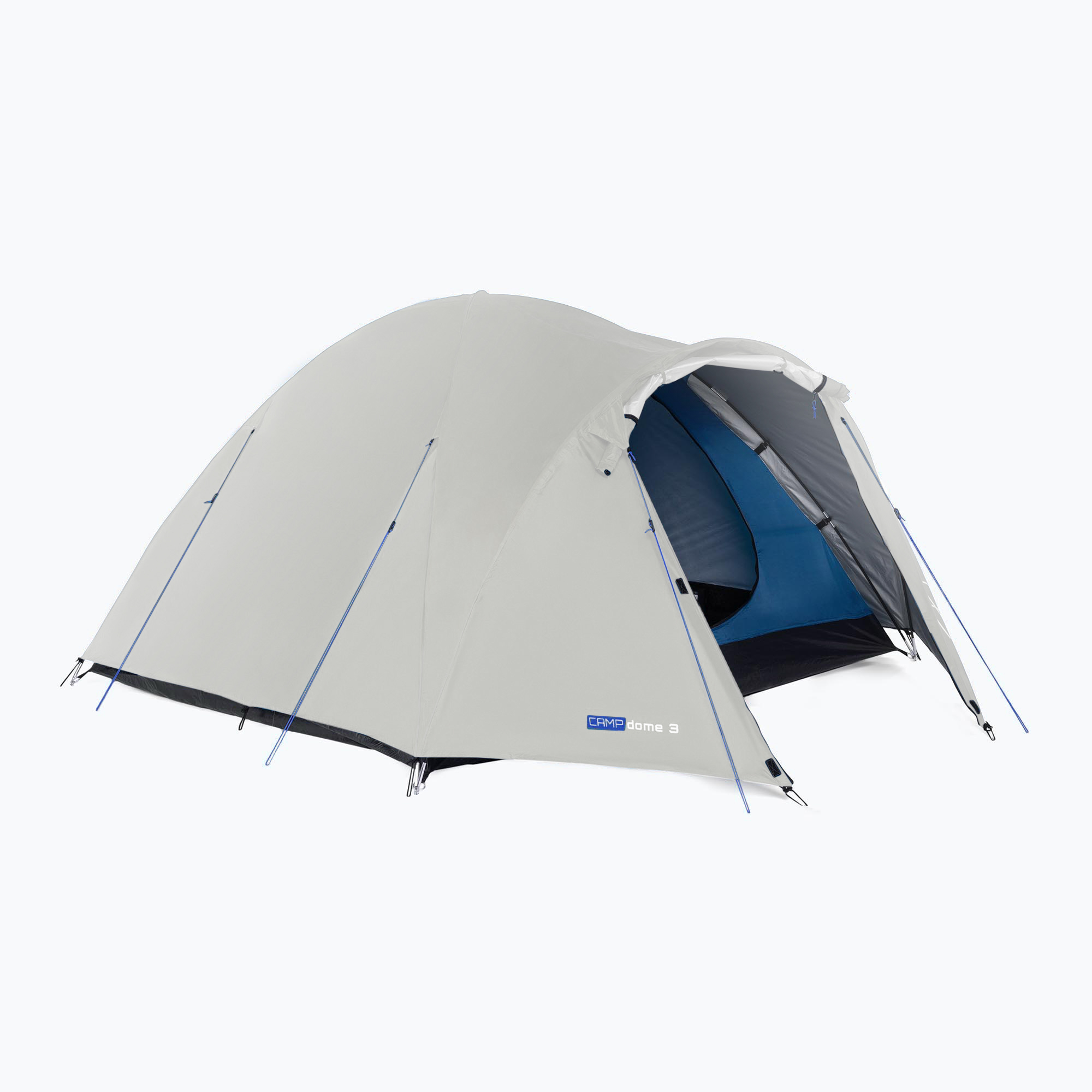 Stanový prístrešok pre 3 osoby KADVA CAMPdome 3 šedý
