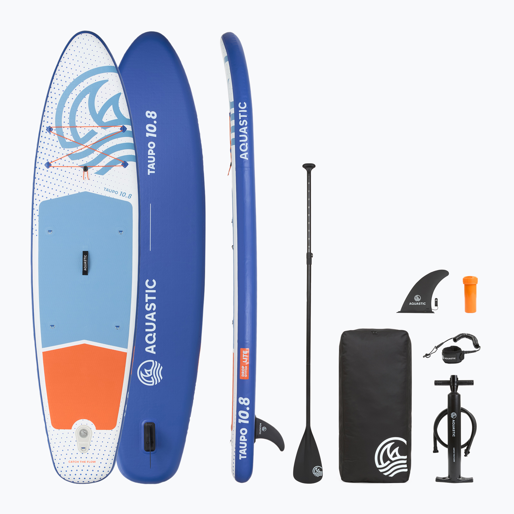Zestaw deska SUP pompowana AQUASTIC Taupo 10'8