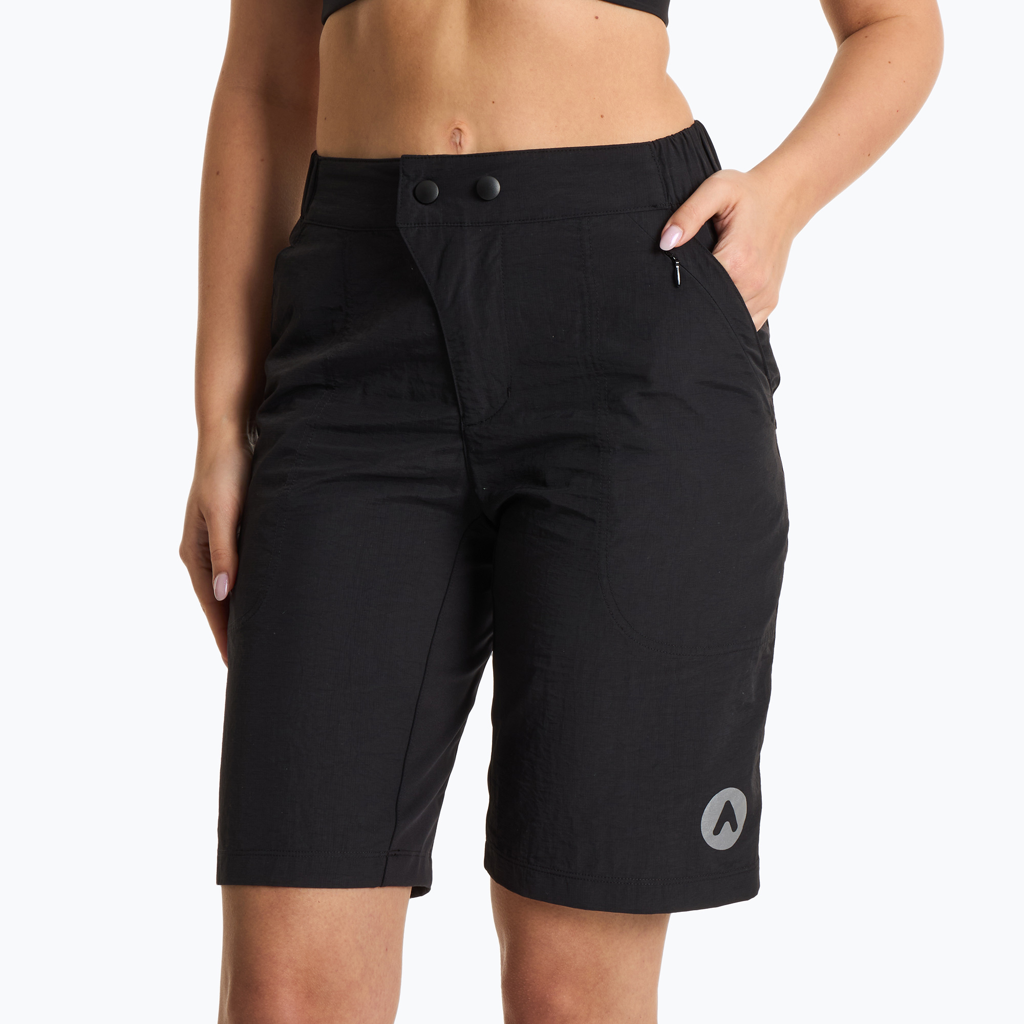 Дамски къси панталони за колоездене ATTABO Ryst 2in1 black