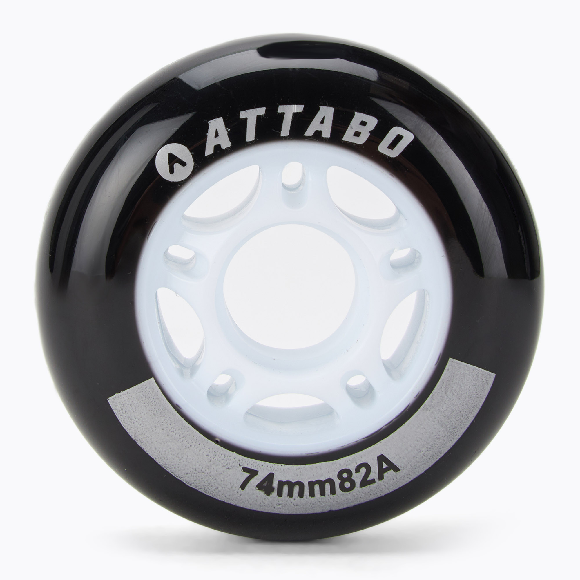 Kółka do rolek ATTABO Wheels 74 mm 4 szt. czarny 