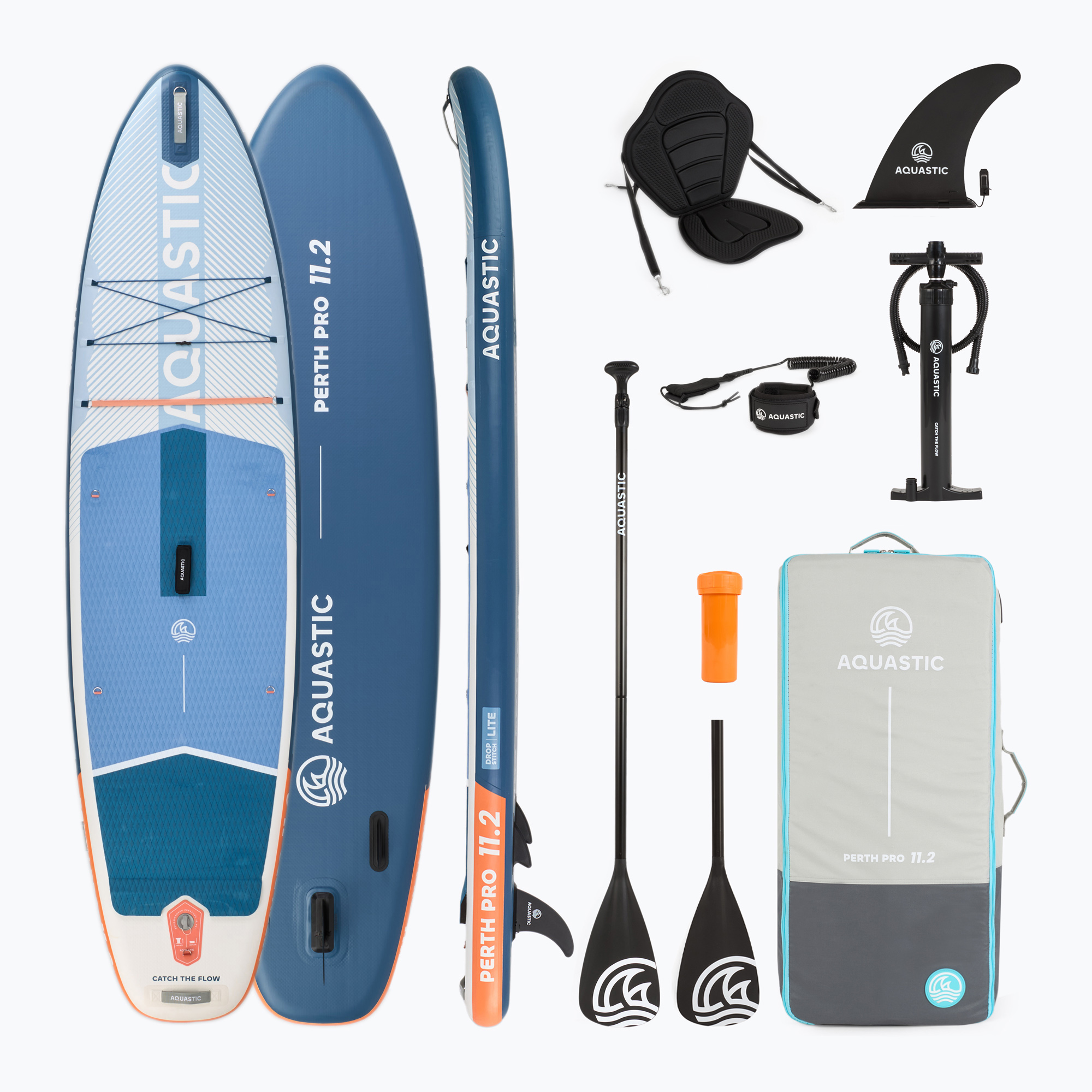 Deska SUP AQUASTIC Perth Pro 11'2