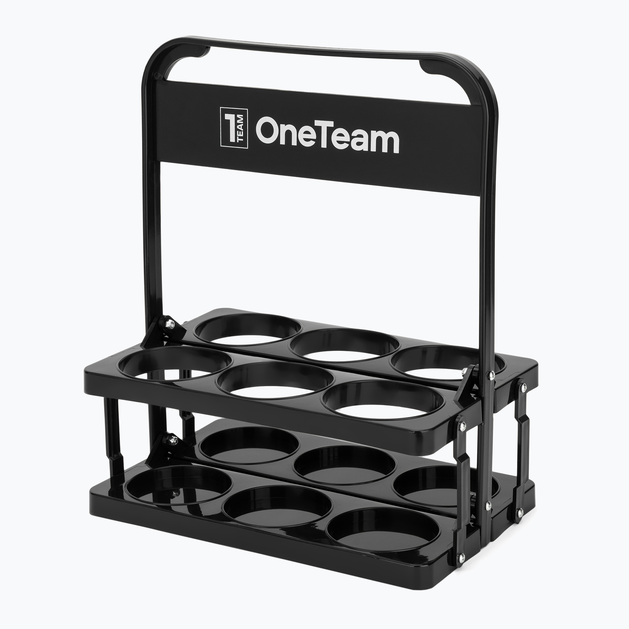 Кошница за бутилки OneTeam Water Bottle Carries black