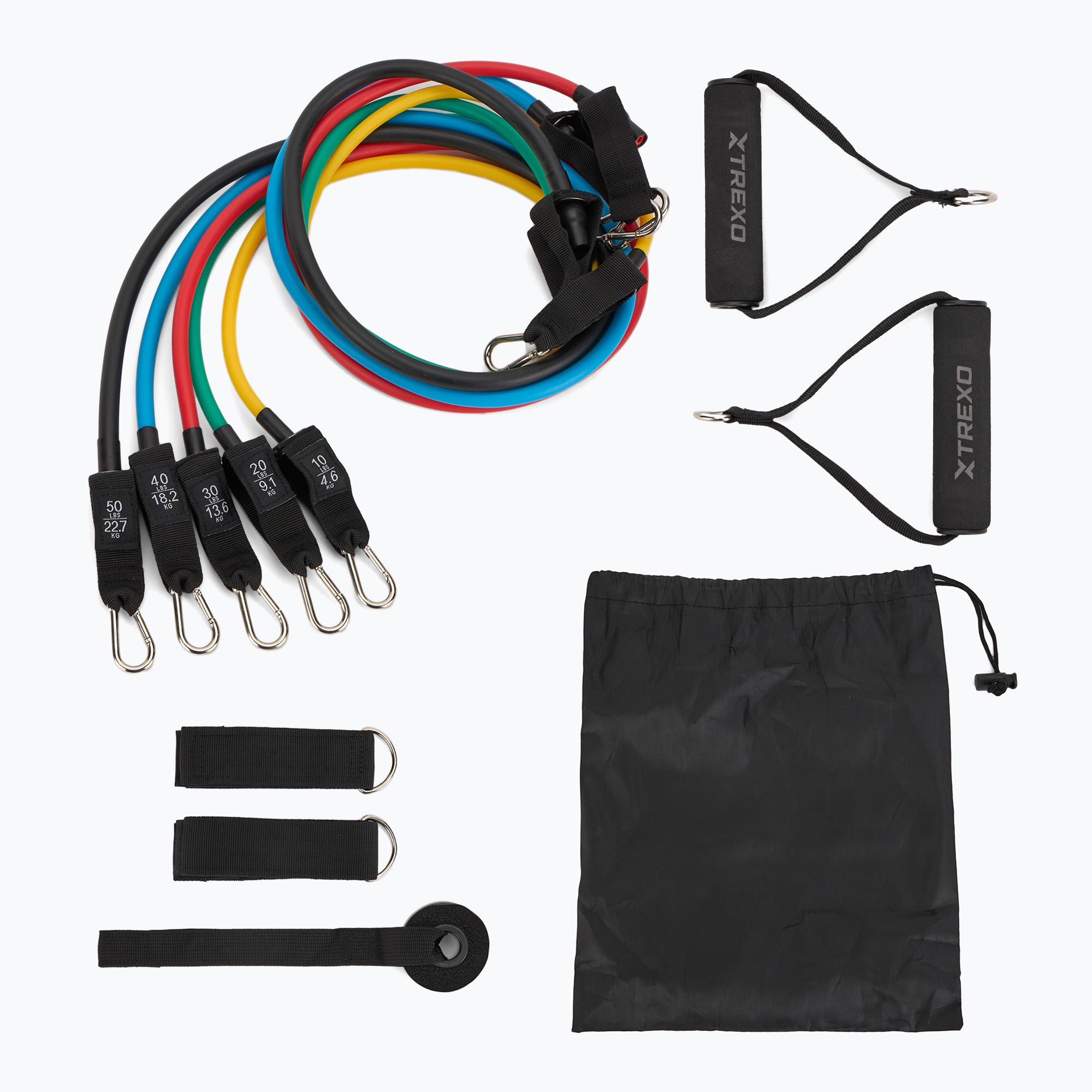 Súprava gumových expandérov TREXO TXO-B4Z055-ALL viacfarebná (TXO-B4Z055-ALL)