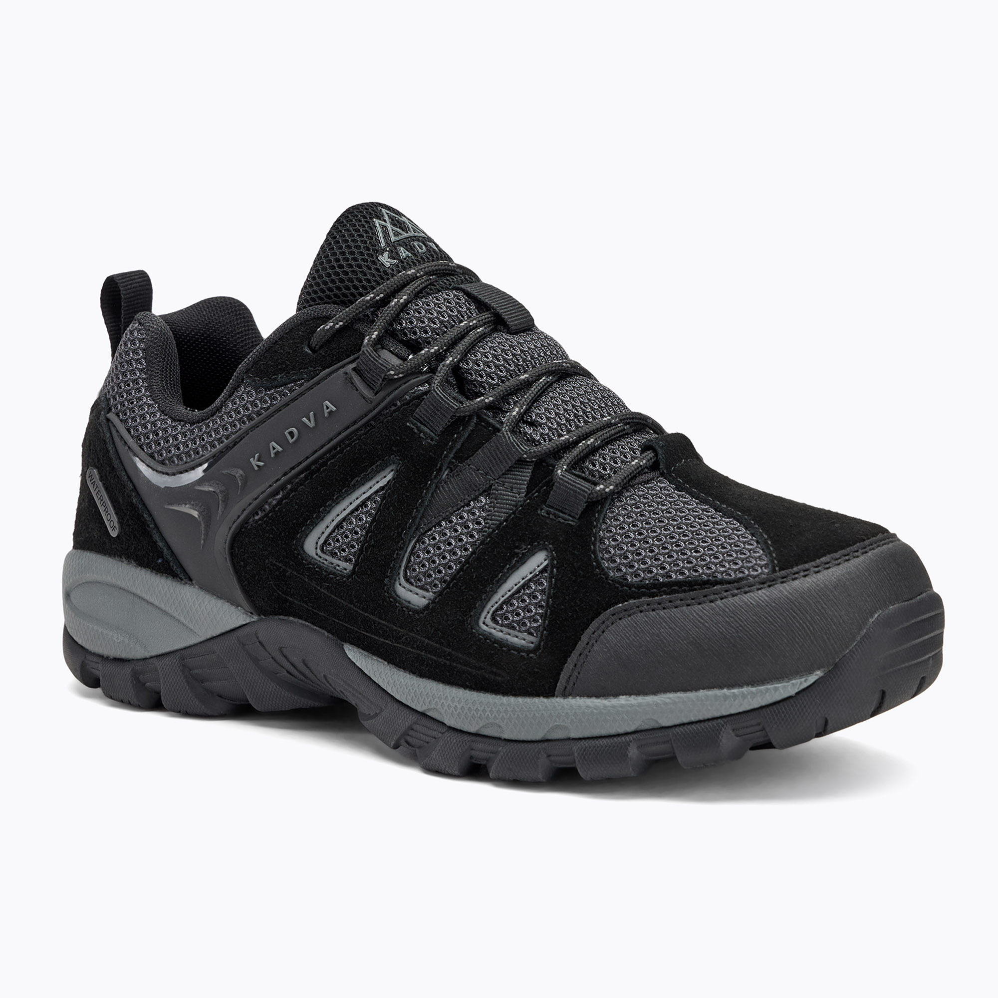 Buty trekkingowe męskie KADVA Traver Low WaterProof czarny 