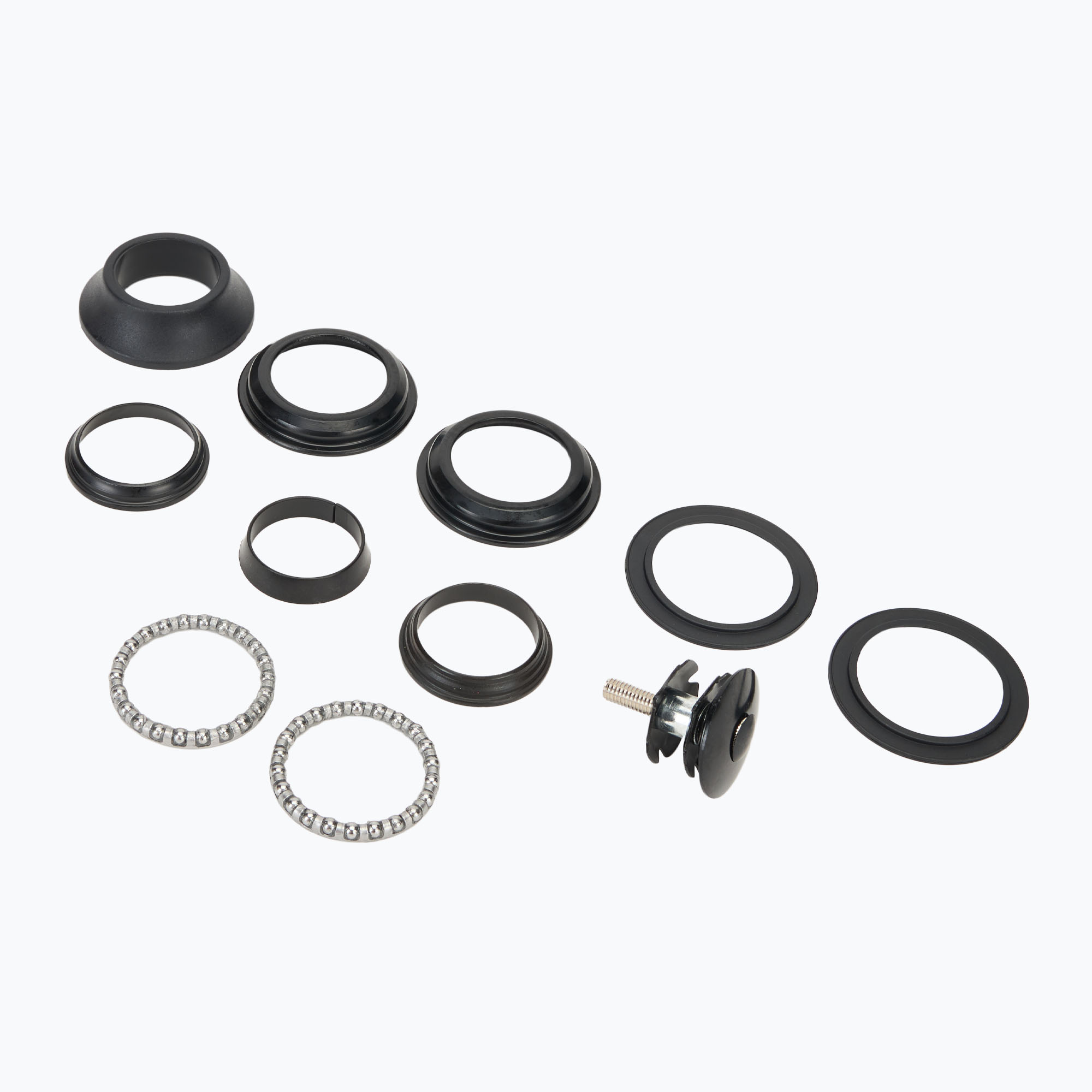 Чашки за конусен стержен за велосипед ATTABO ALPE 1.0 H115MP мъжки черни