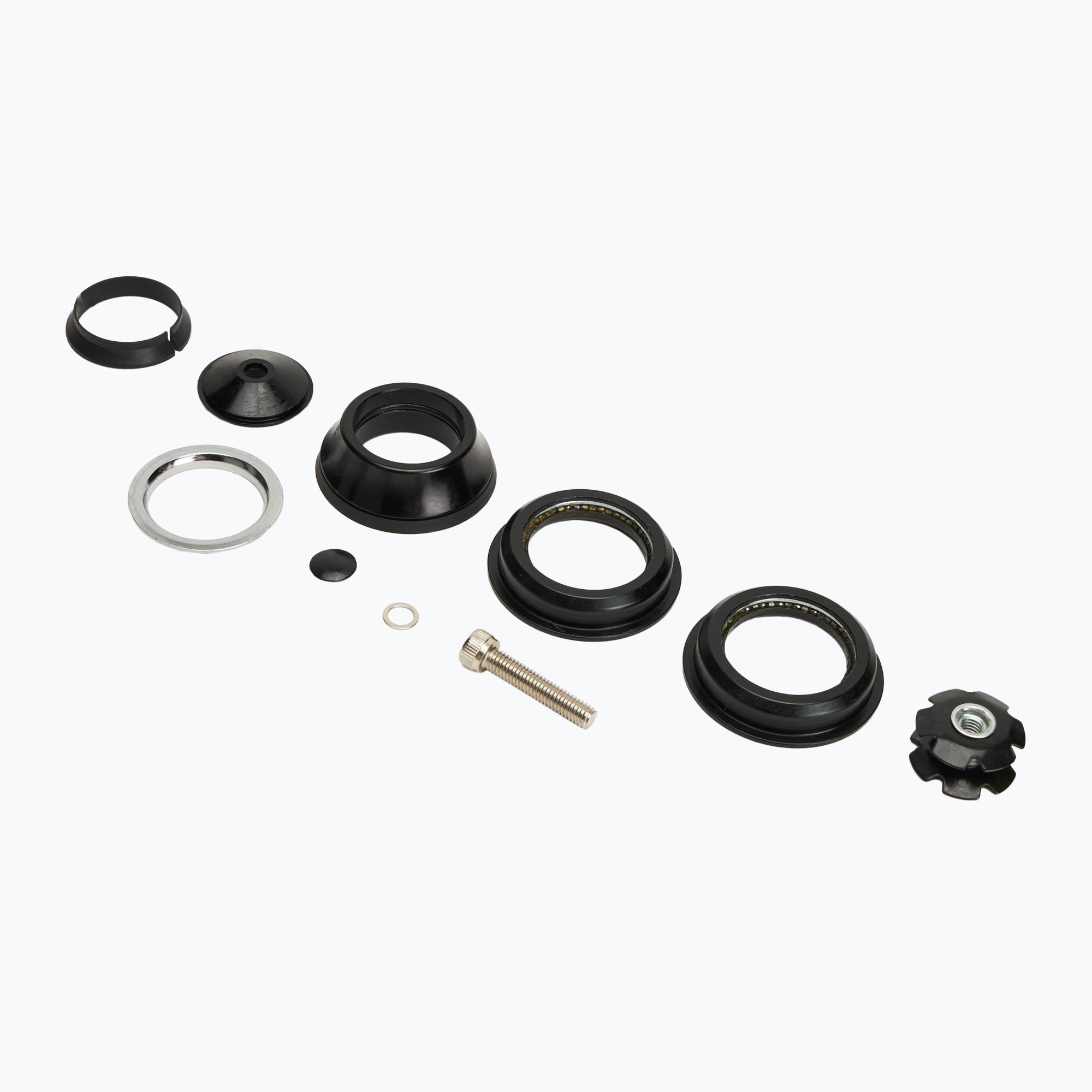 Чашки за конусен стержен за велосипед ATTABO EASE 20 H172M черни