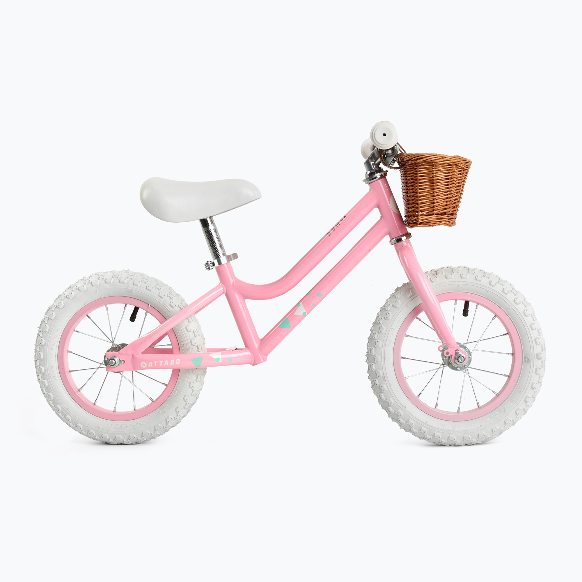 ATTABO Ace 12" cross-country bicykel ružový (Ace ATB-S12P)