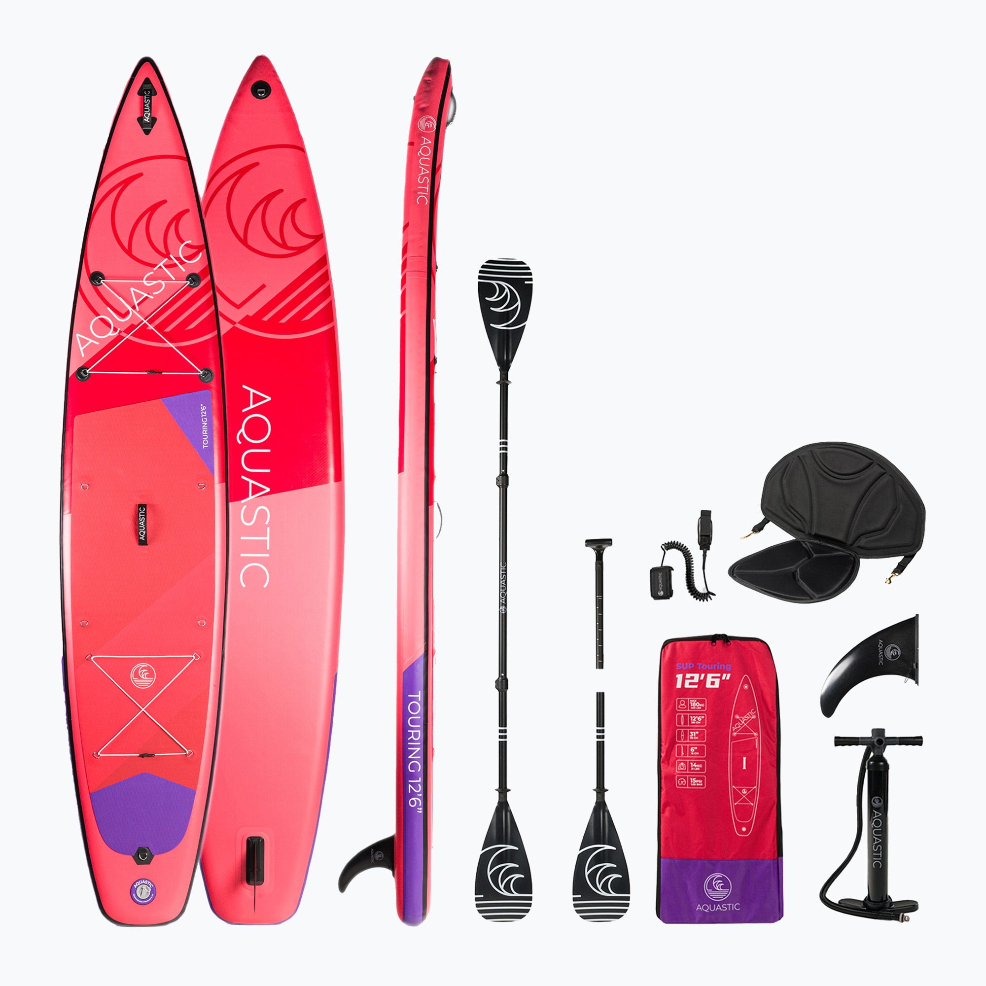 AQUASTIC Touring SUP дъска 12'6